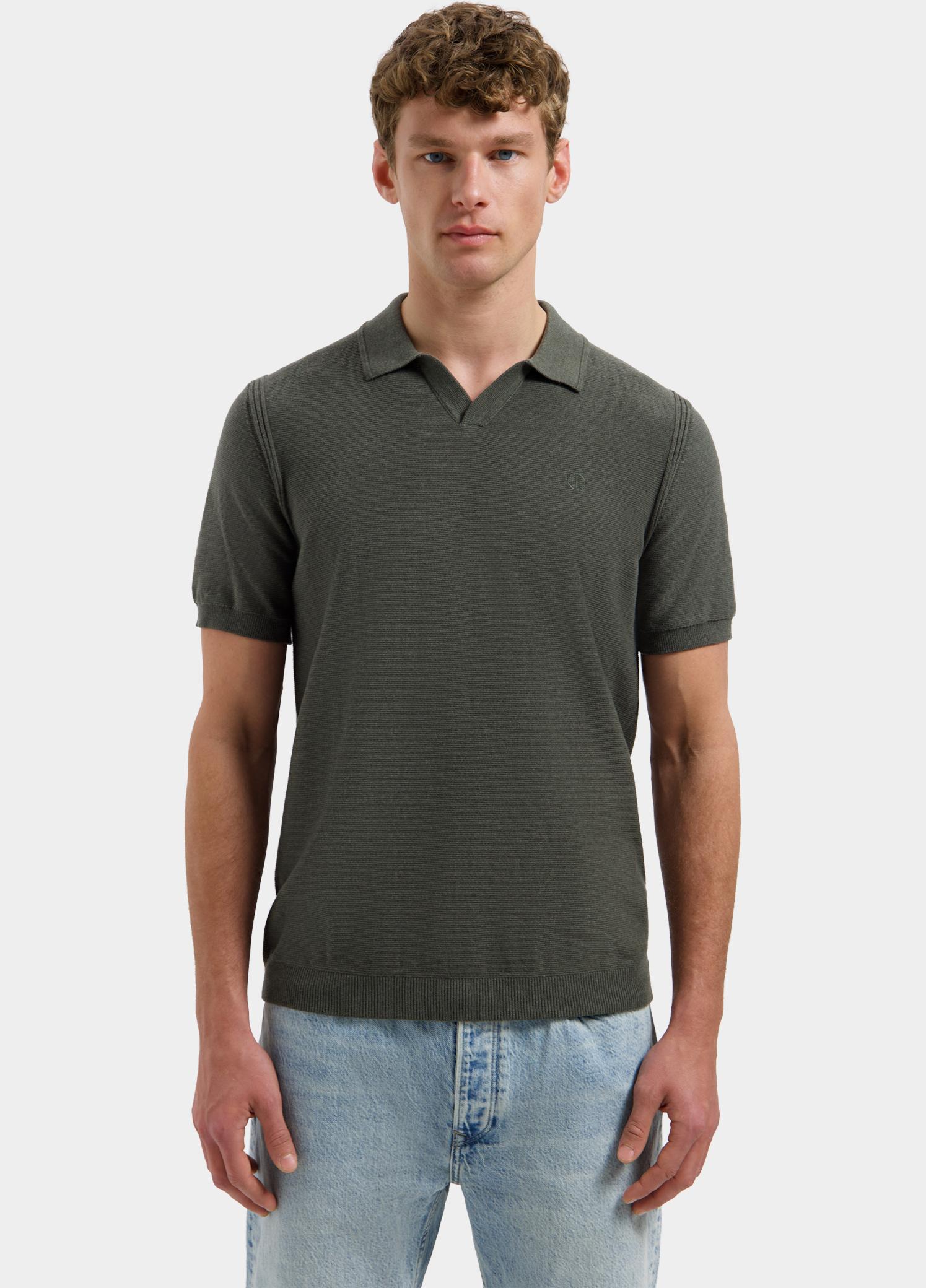Dstrezzed Polo korte mouw Groen Mercury Short Sleeve Polo 420026/524