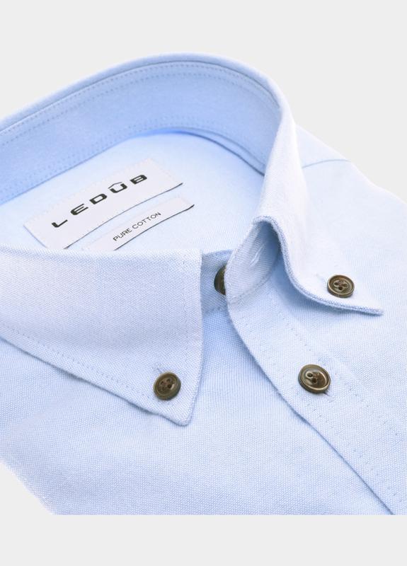 Ledub Business hemd lange mouw Blauw  0143128/120-000-000