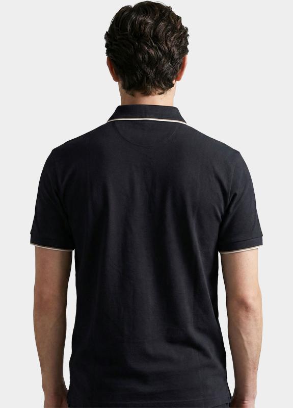 BOSS Green Polo korte mouw Blauw PL_GOC Birdie Paule 10272836 50559365/402