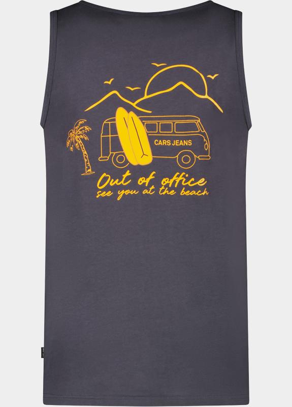 Cars Jeans Singlet Grijs SURRENTO 64279/17