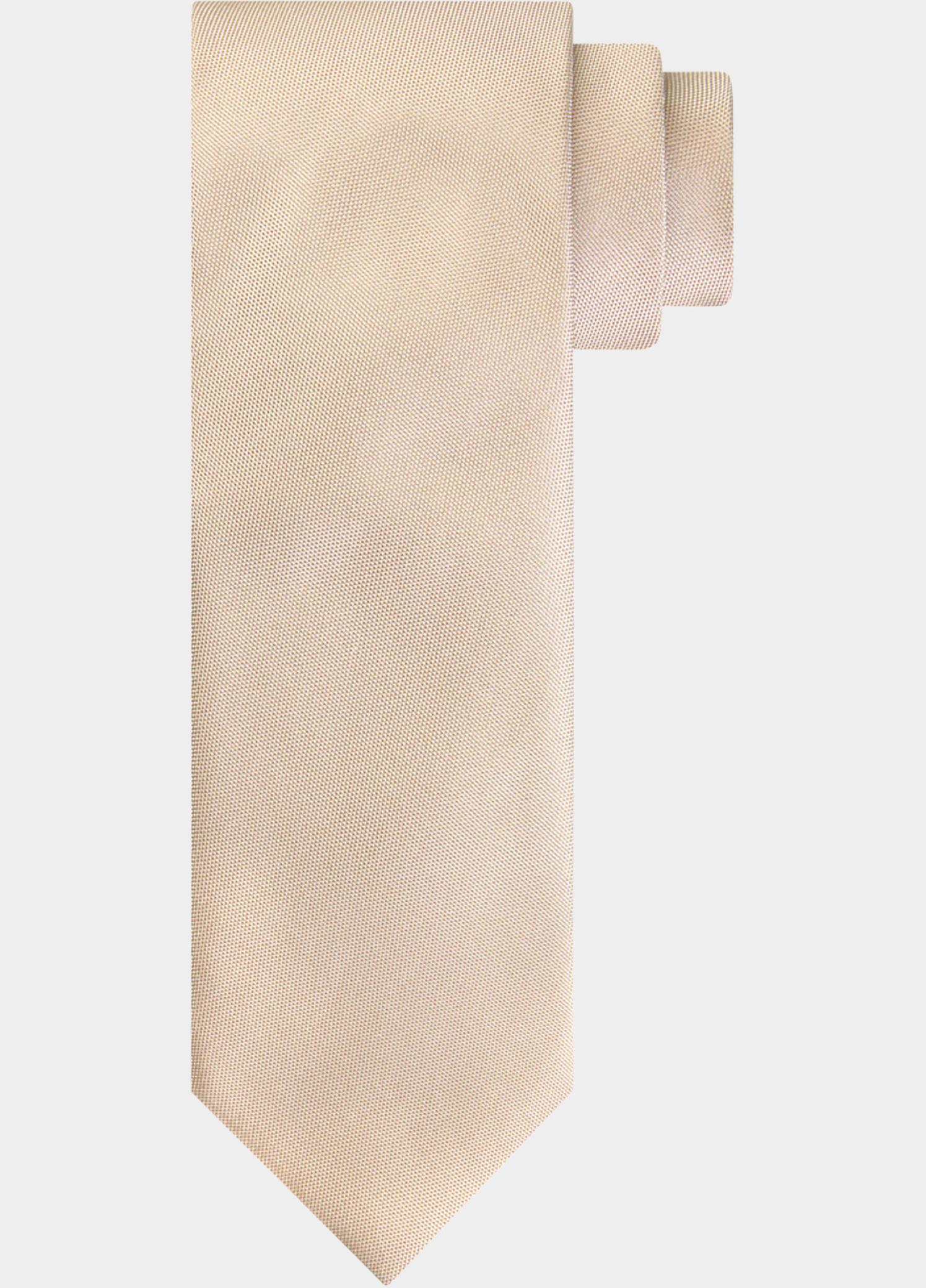 Profuomo Stropdas Beige  PP2A00002/H
