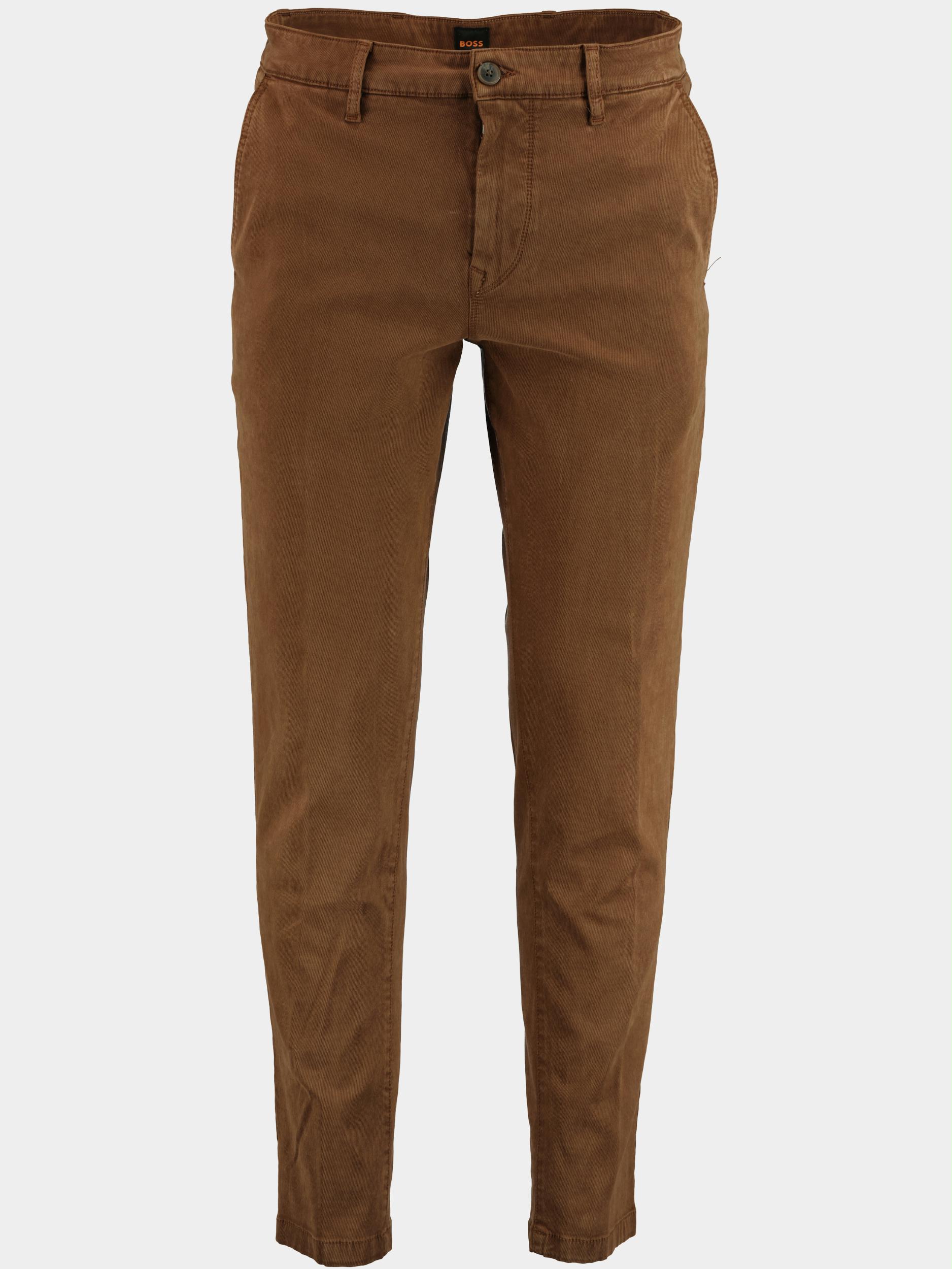 BOSS Orange Katoenen Broek Bruin Schino Taber 1 10243965 01 50477742 245