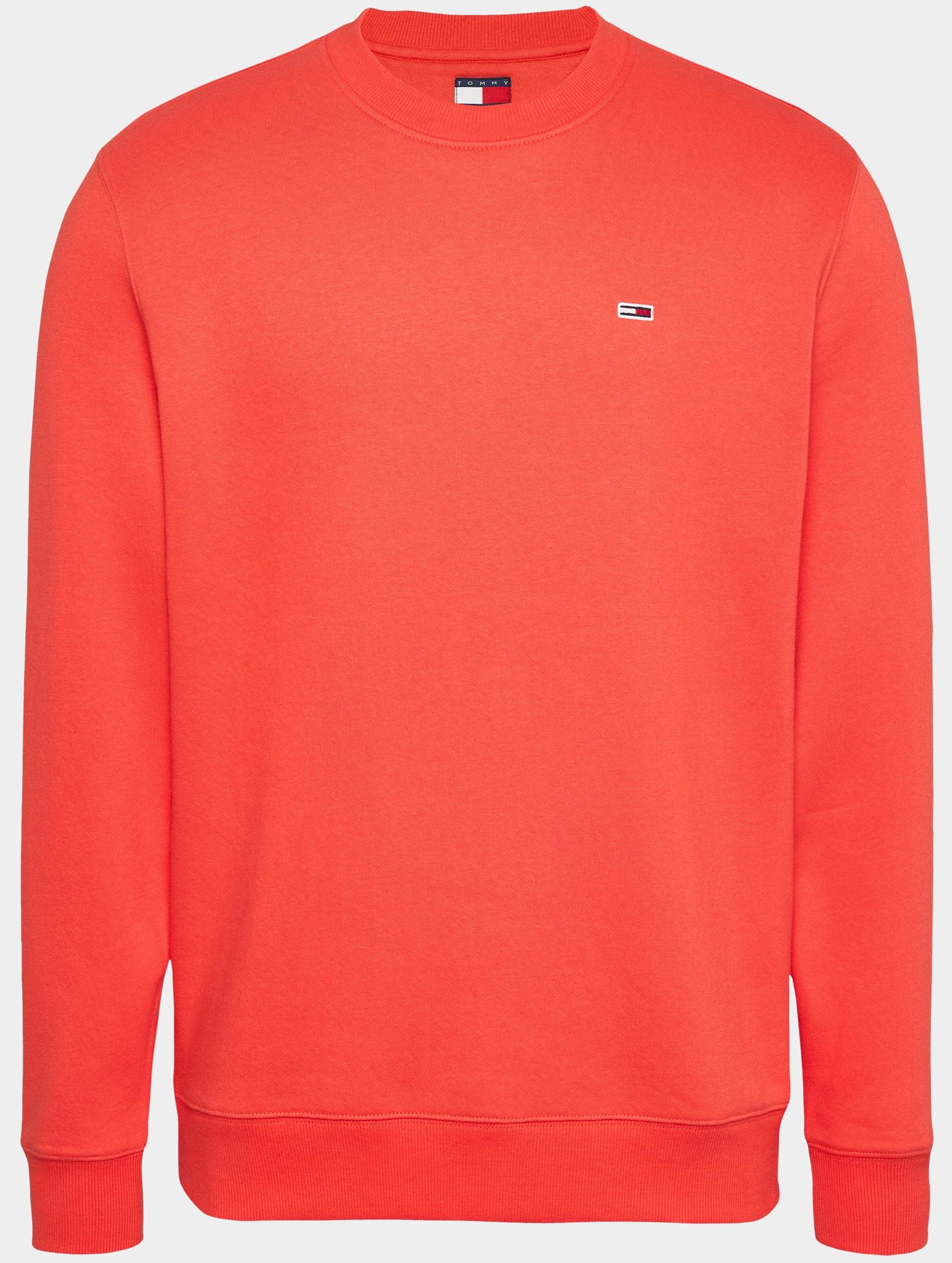 Tommy Jeans Sweater Oranje TJM REG S FLAG CREW EXT DM0DM20741/SN6
