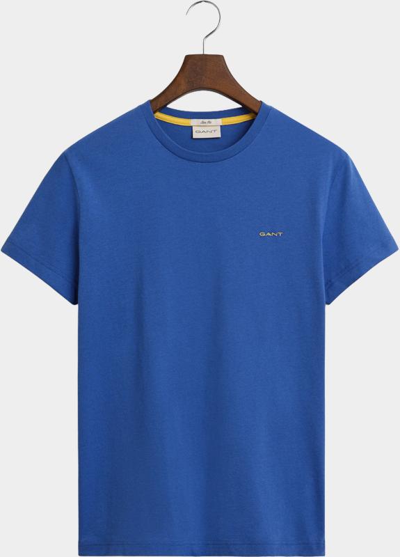 Gant T-shirt heren Blauw Contrast Logo T-Shirt 2013032/407