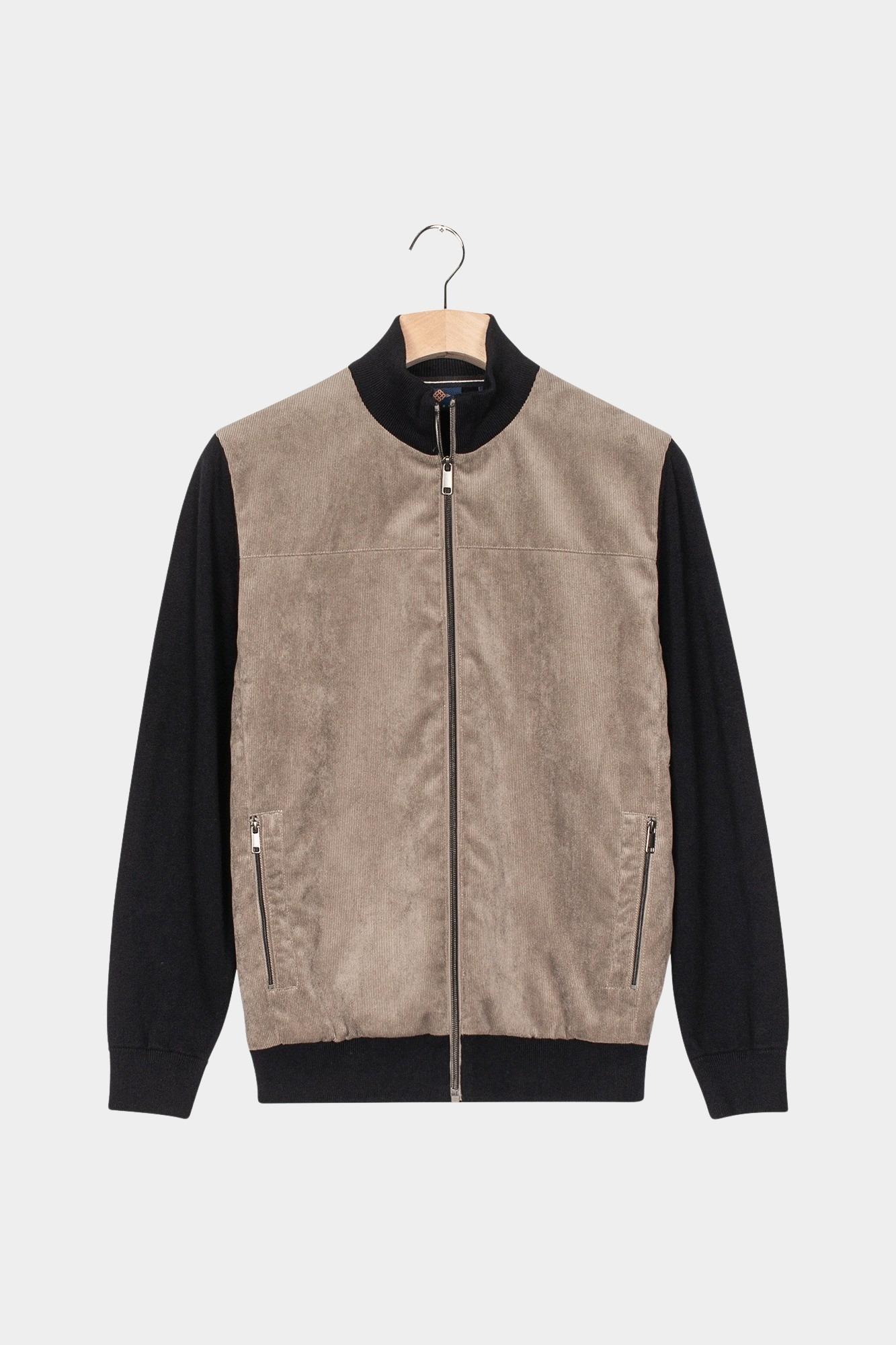 Baileys Vest Blauw Cardigan Zip  Front body 522082/60