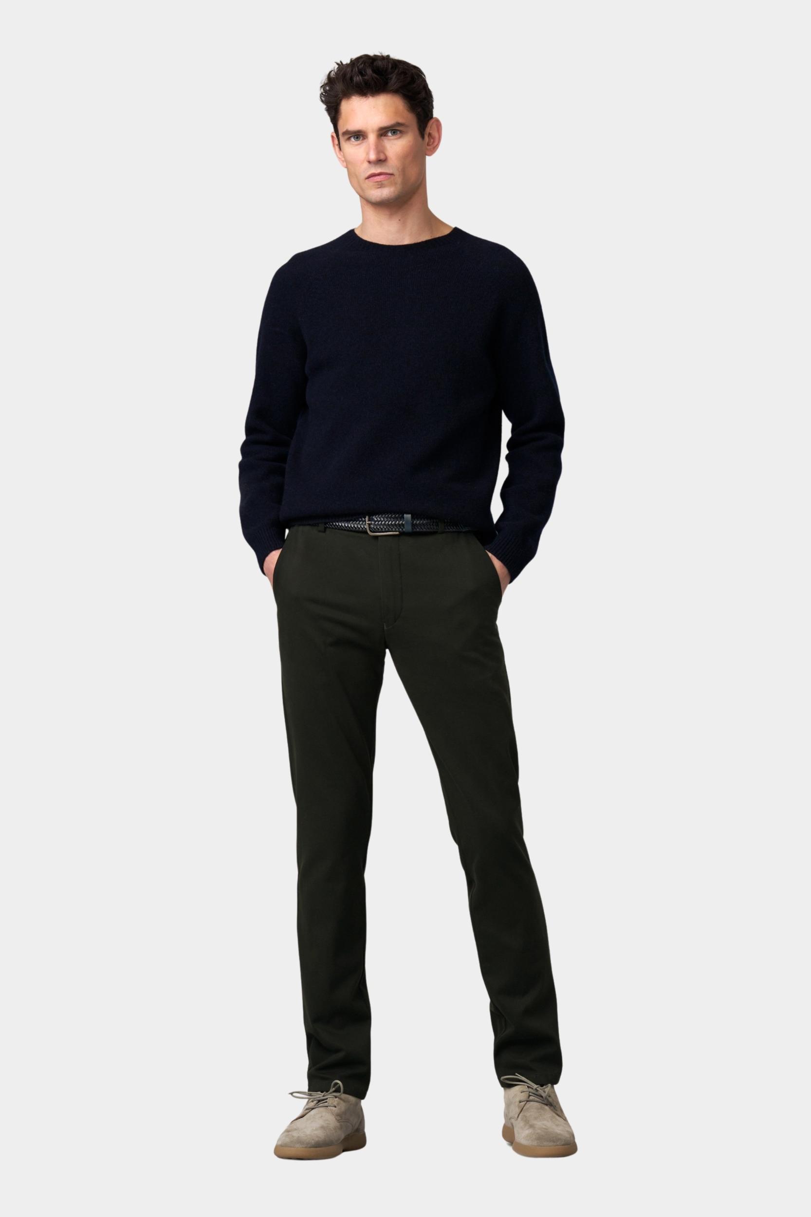 Meyer Katoenen Broek Groen BONN Art.2-8609 1022860900/29