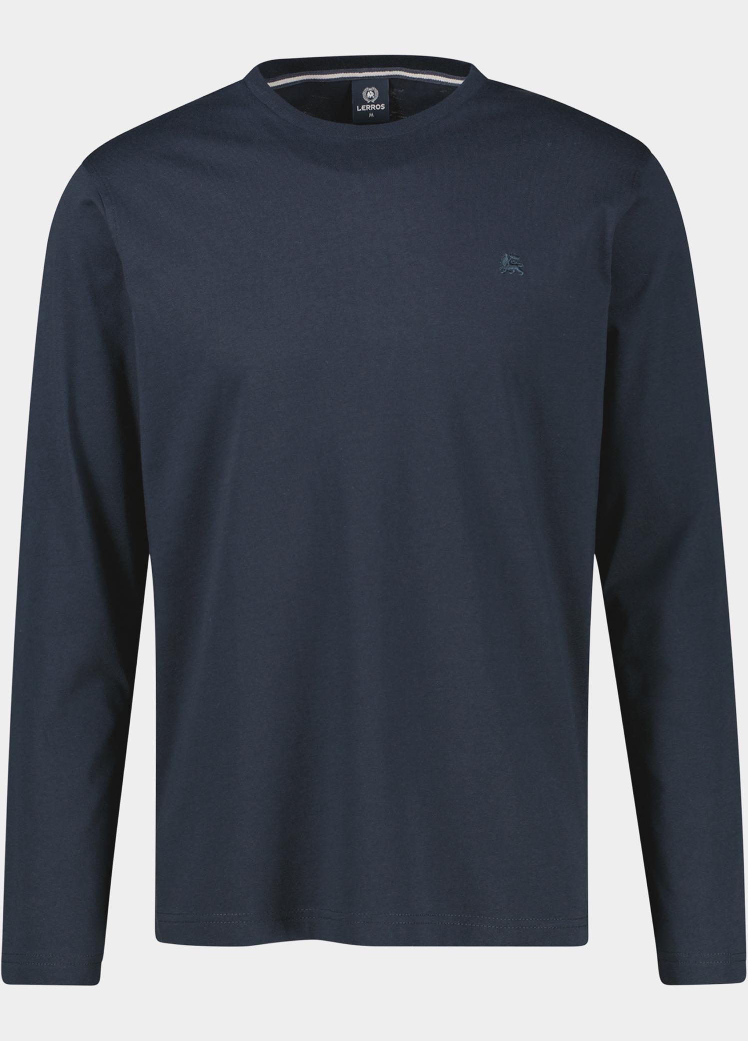 Lerros longsleeve heren Blauw  2004024/485