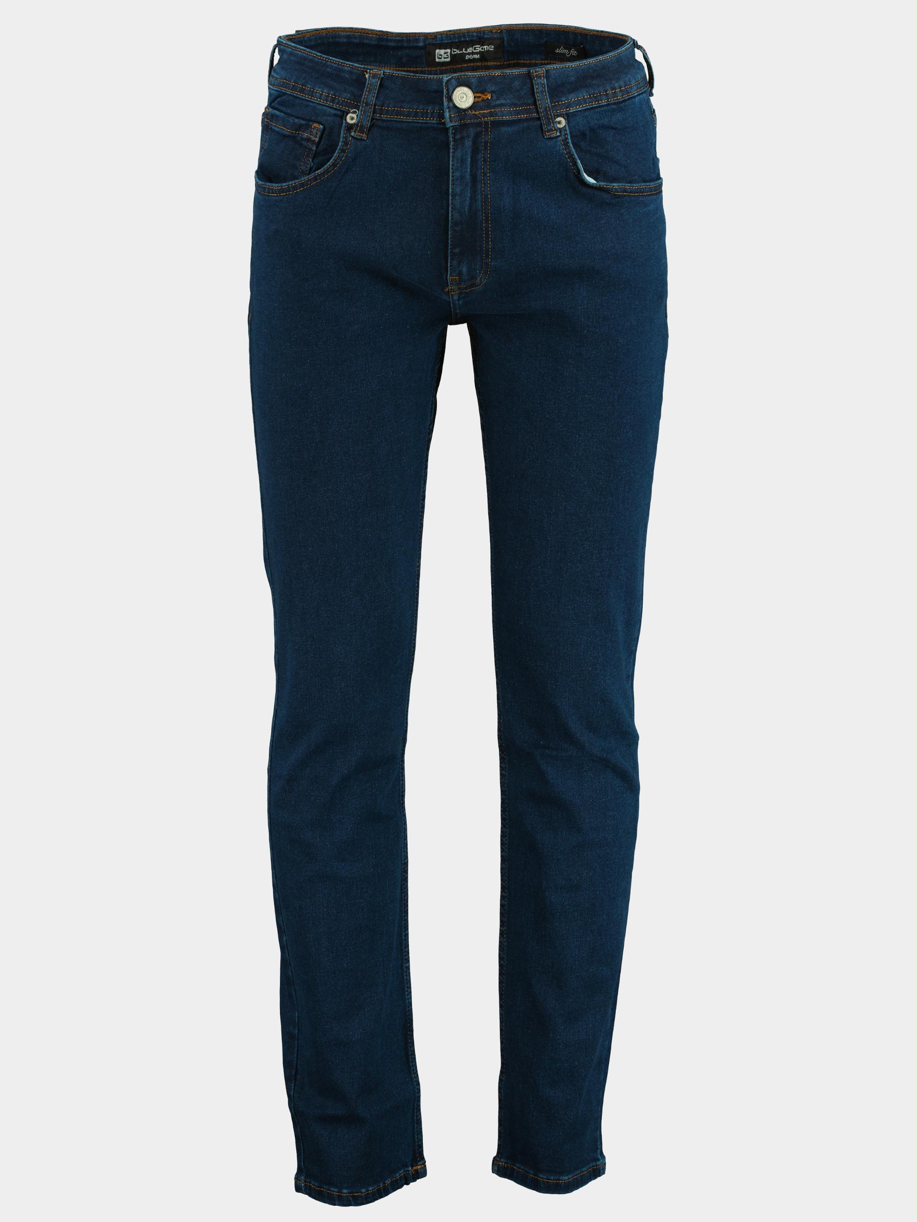 Blue Game 5-Pocket Jeans Blauw  9001/Dark Blue
