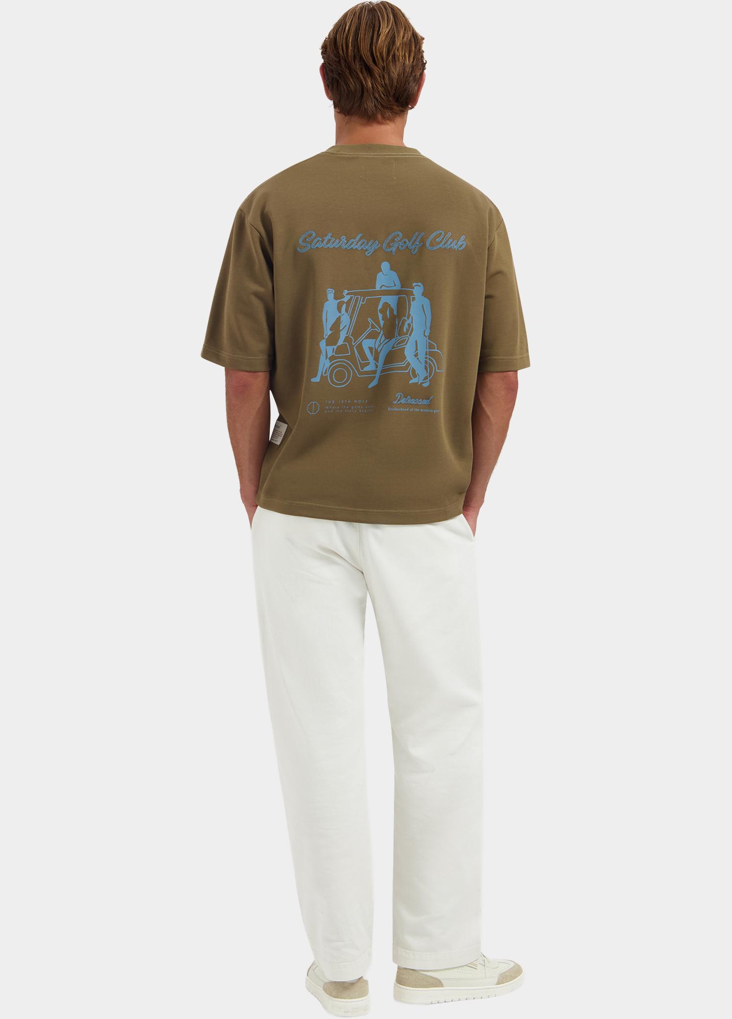 Dstrezzed T-shirt heren Grijs Kole Artwork Tee 203558/836