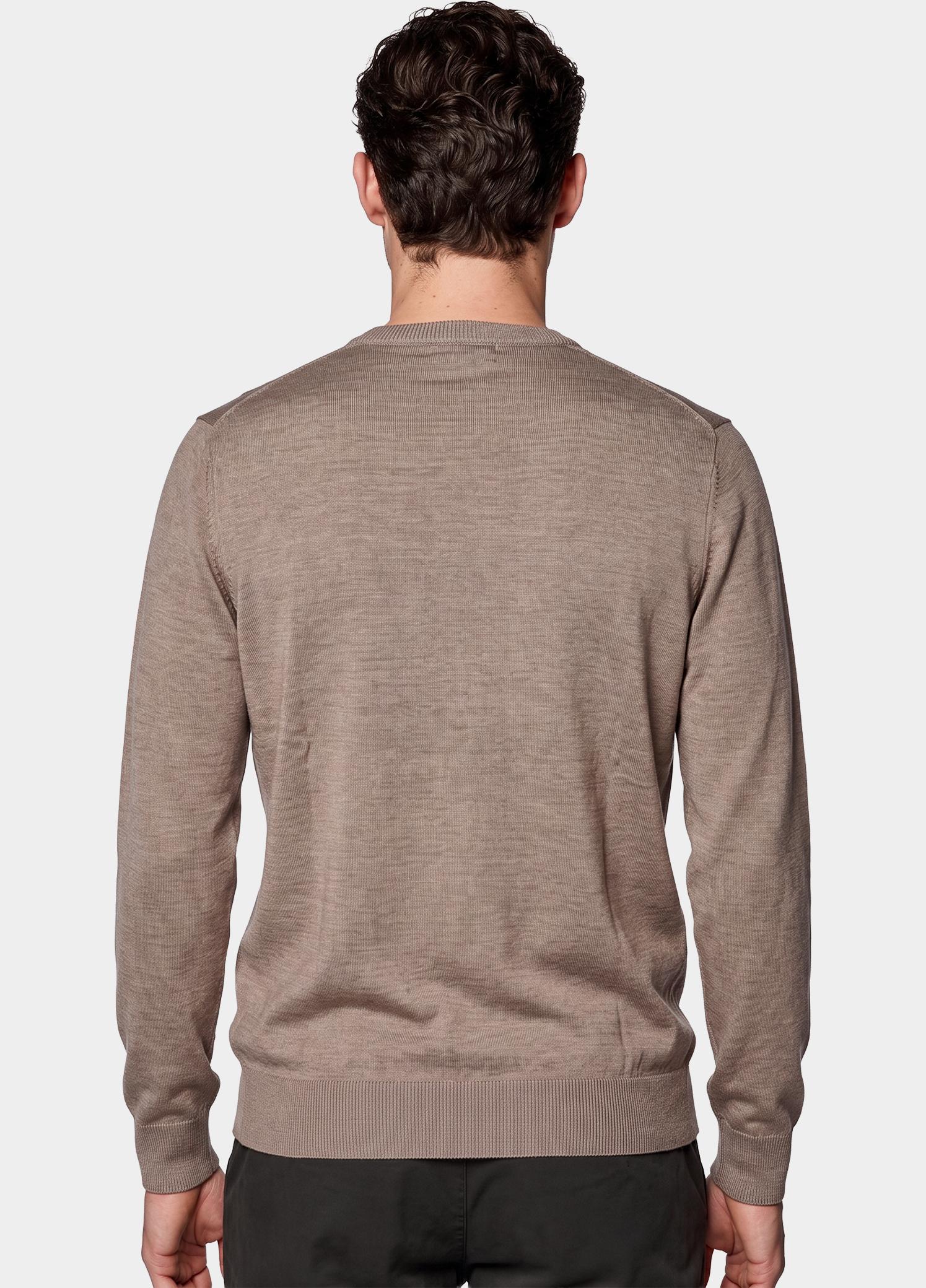 Bos Pullover heren Bruin  263/8017 - Coffee