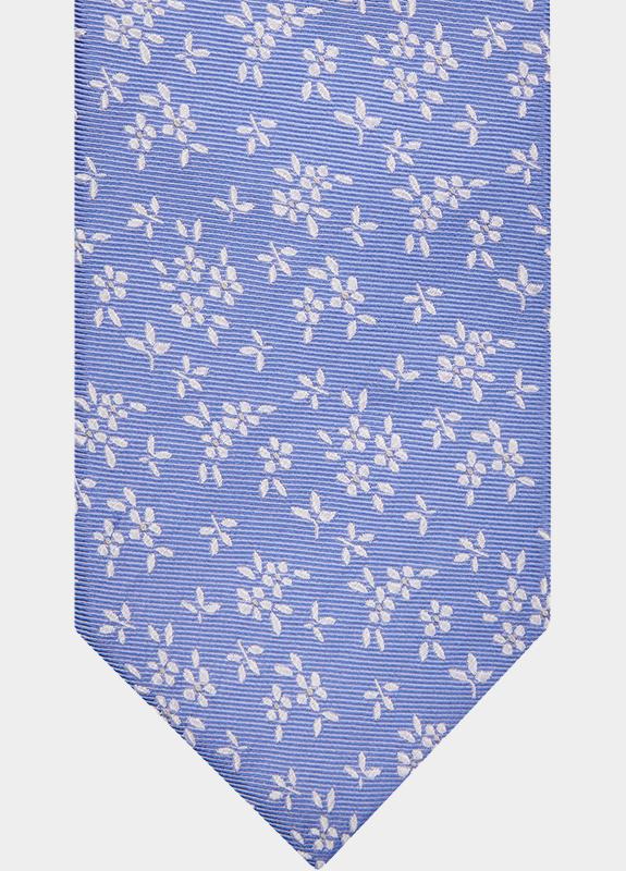 Profuomo Stropdas Blauw  PPWA10070/A