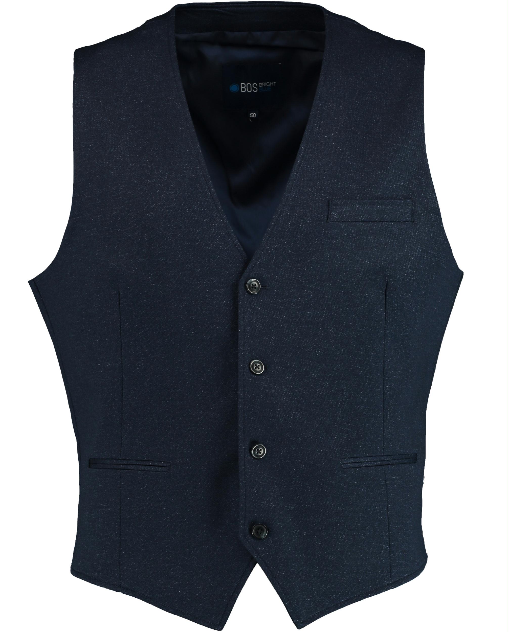 Bos Gilet Blauw Gilet Donkerblauw 21111KR49BO/290