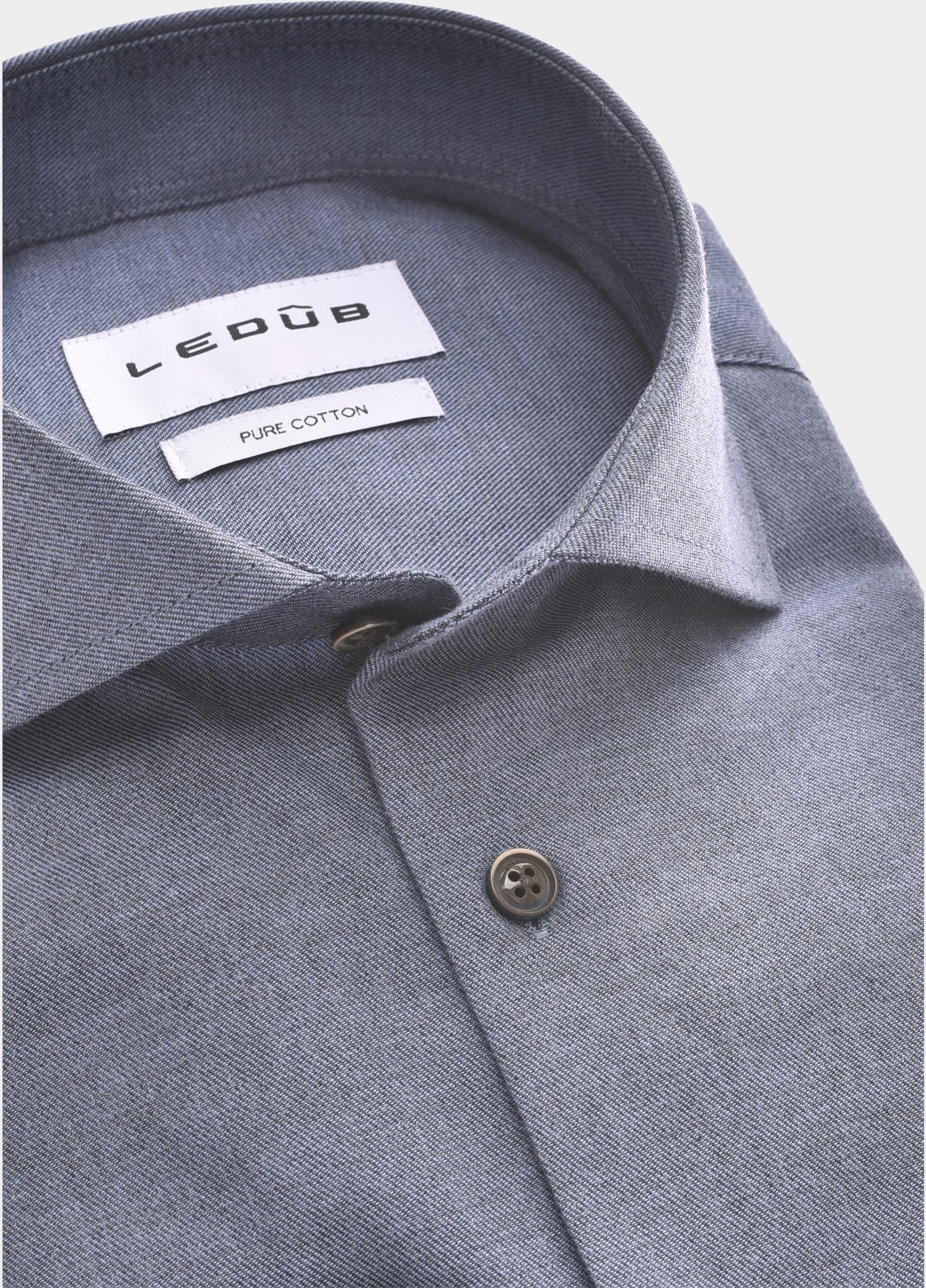 Ledub Zakelijk overhemd heren Blauw MFN5 0143560/150-000-000