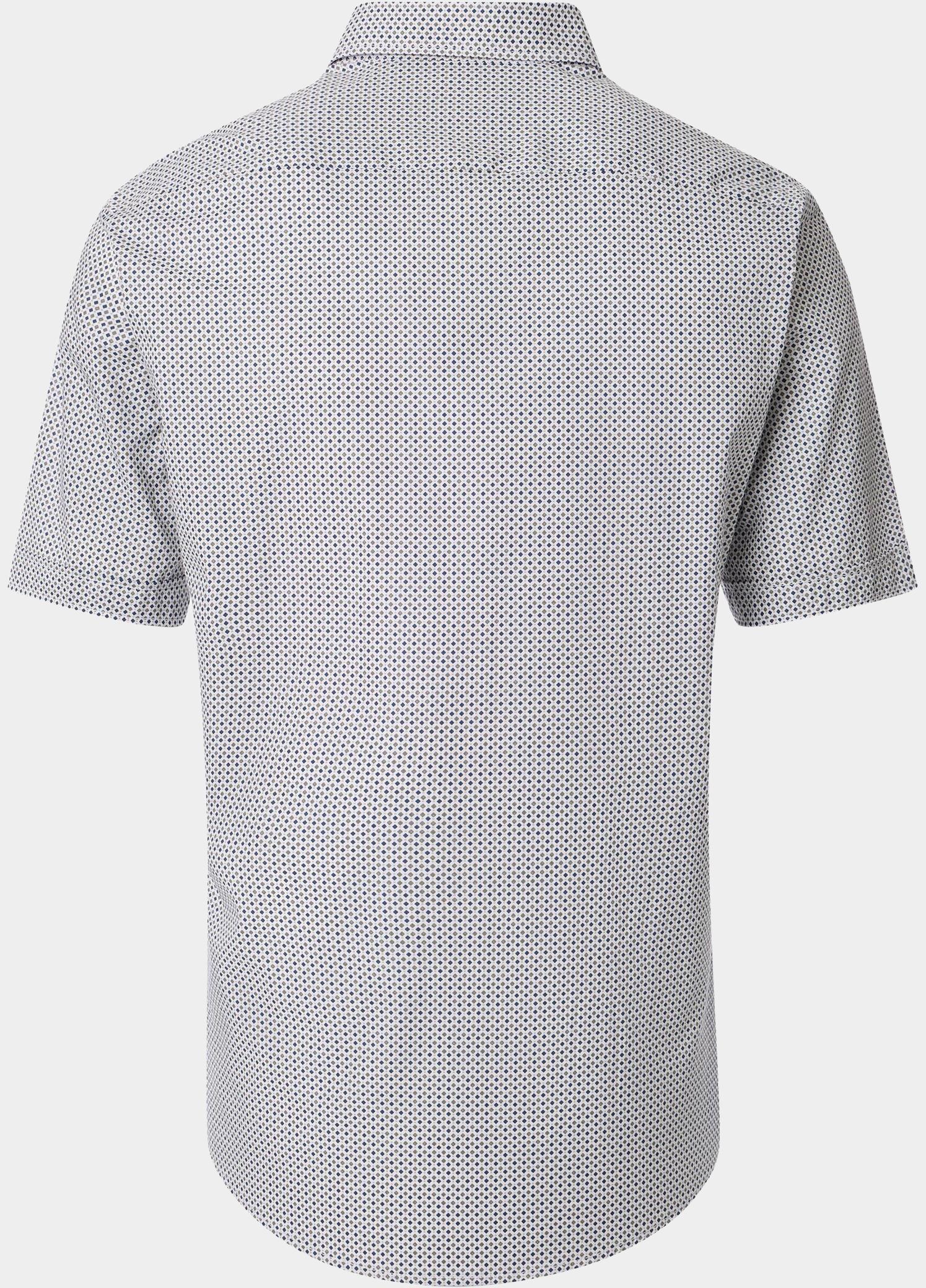 Casamoda overhemd korte mouw heren Groen B.D. Casual Fit 1/2 Arm 954456900/301