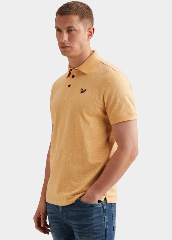 PME Legend Polo korte mouw Oranje Short sleeve polo jersey jacq PPSS2605860/7137