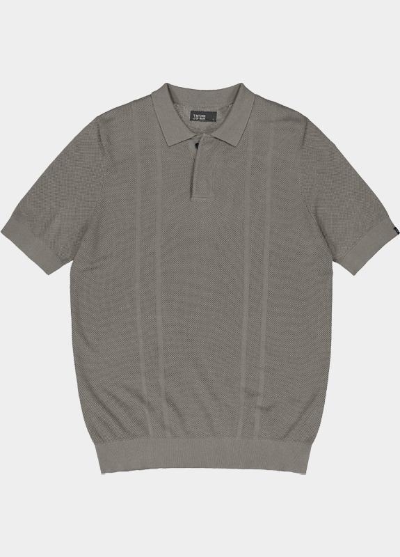 Butcher of Blue Polo korte mouw Grijs Ripley M2616001/708
