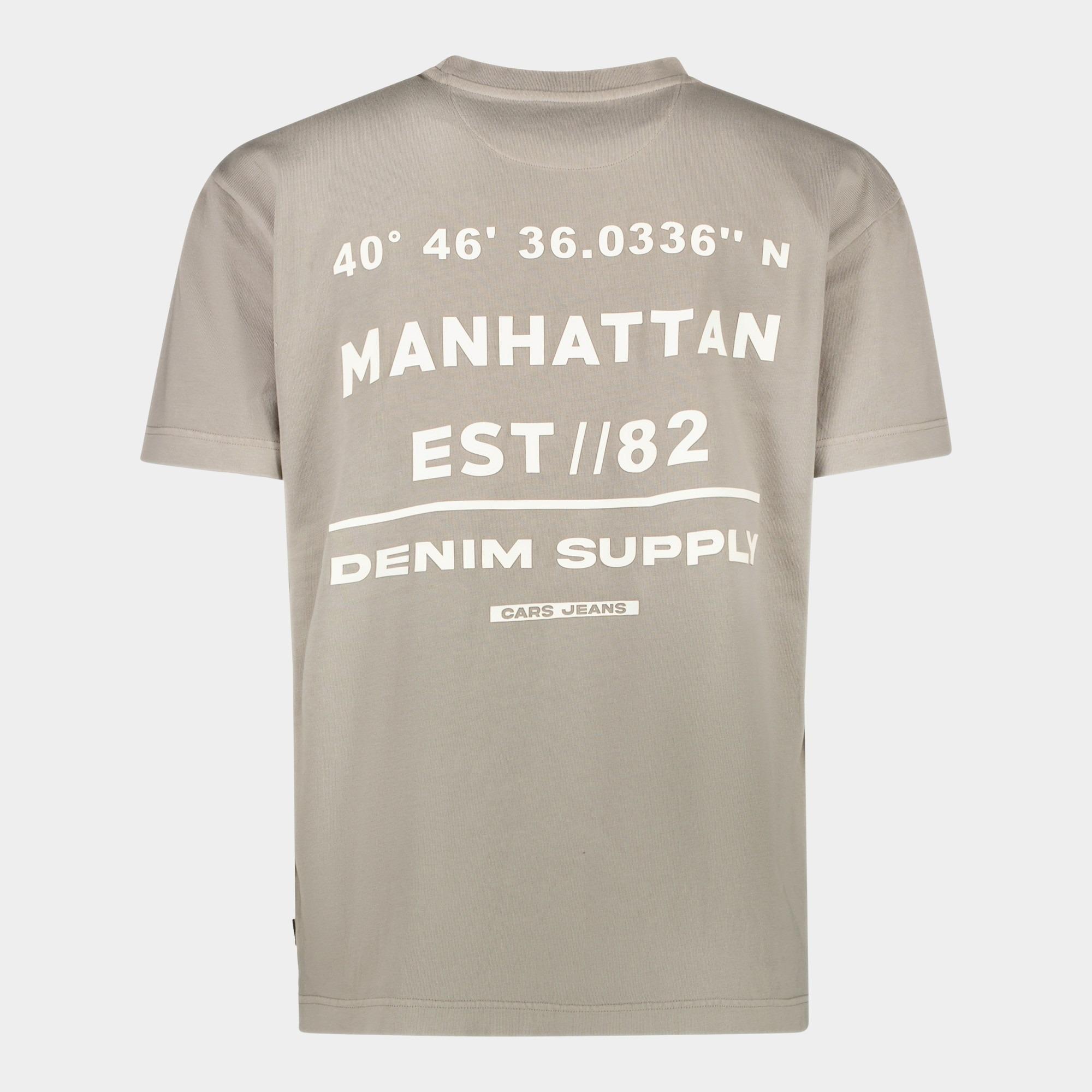 Cars Jeans T-shirt korte mouw Grijs CENTRAL 44685/24