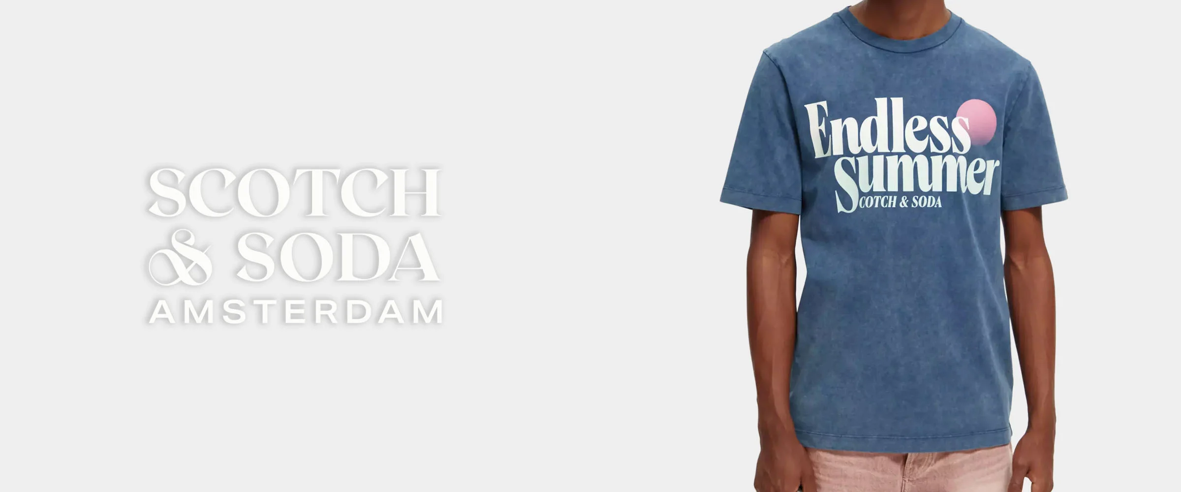 Scotch & Soda t shirt banner