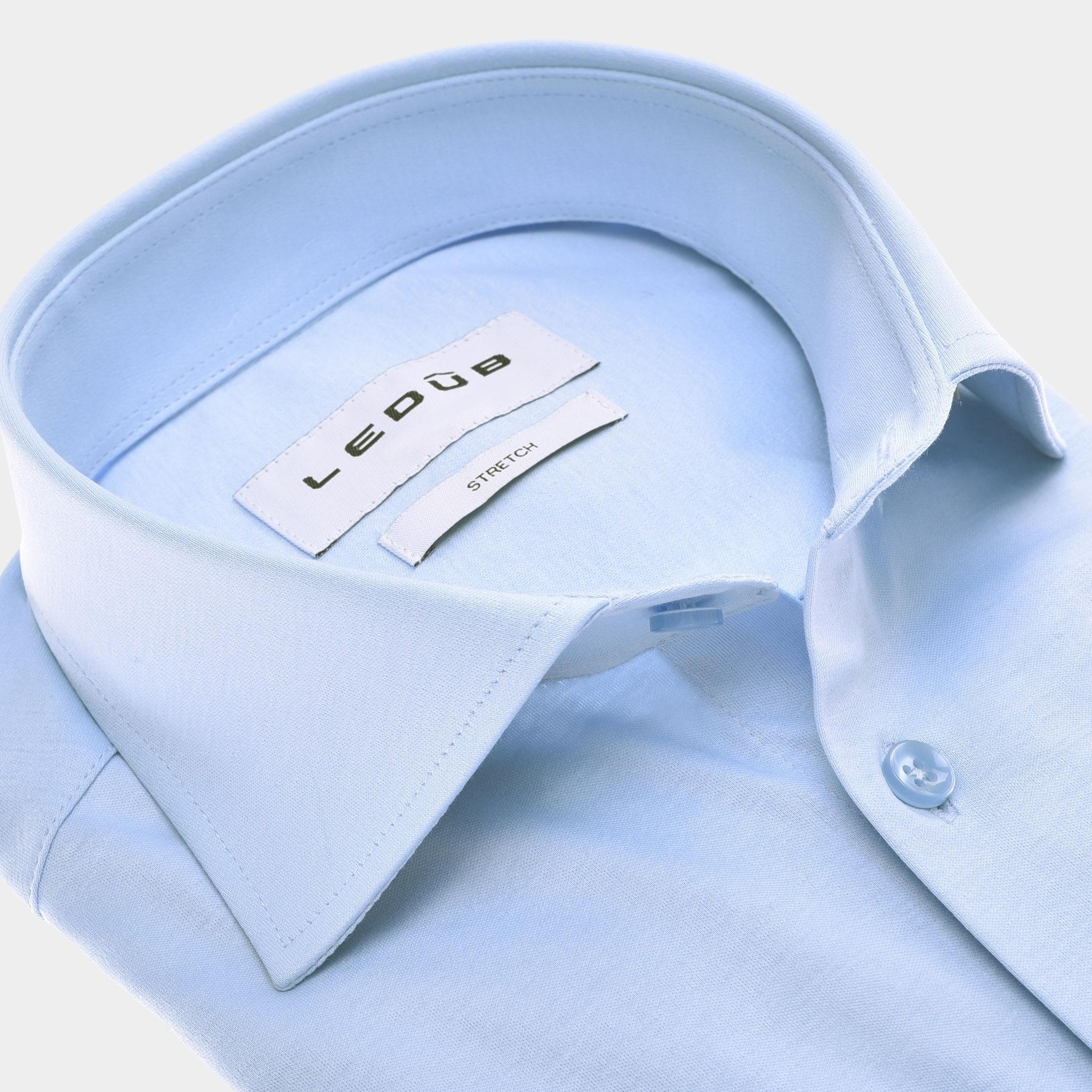 Ledub Business hemd lange mouw Blauw  0143000/125-000-000