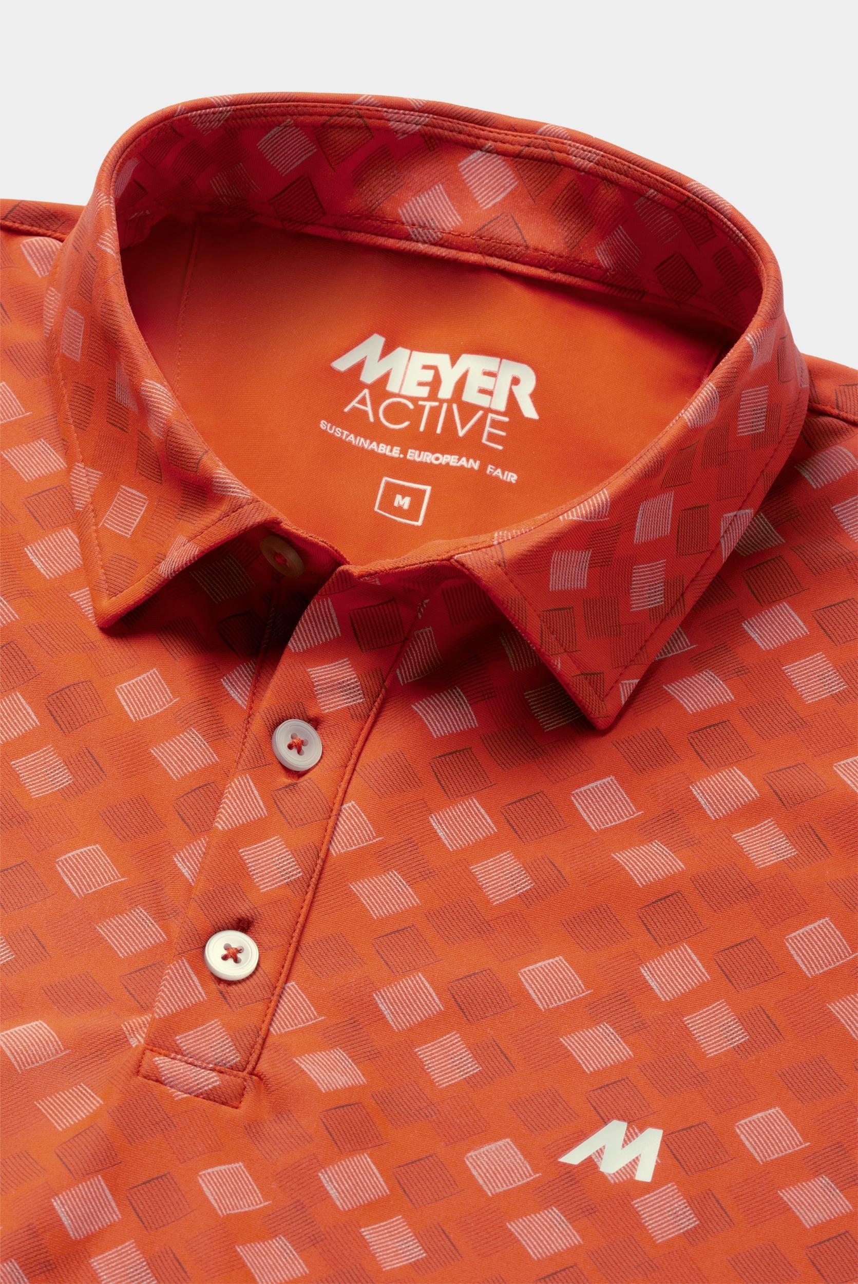 Meyer Polo korte mouw Bruin PHIL Art.9-9008 9539900800/45