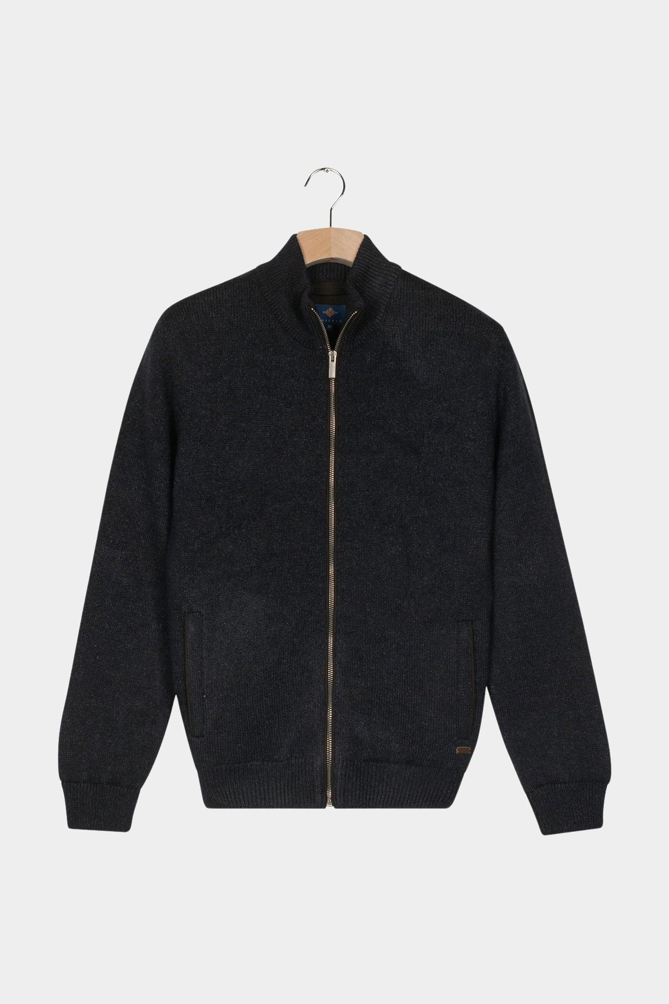 Baileys Vest Bruin Cardigan Zip - Lined Quilted 522173/602