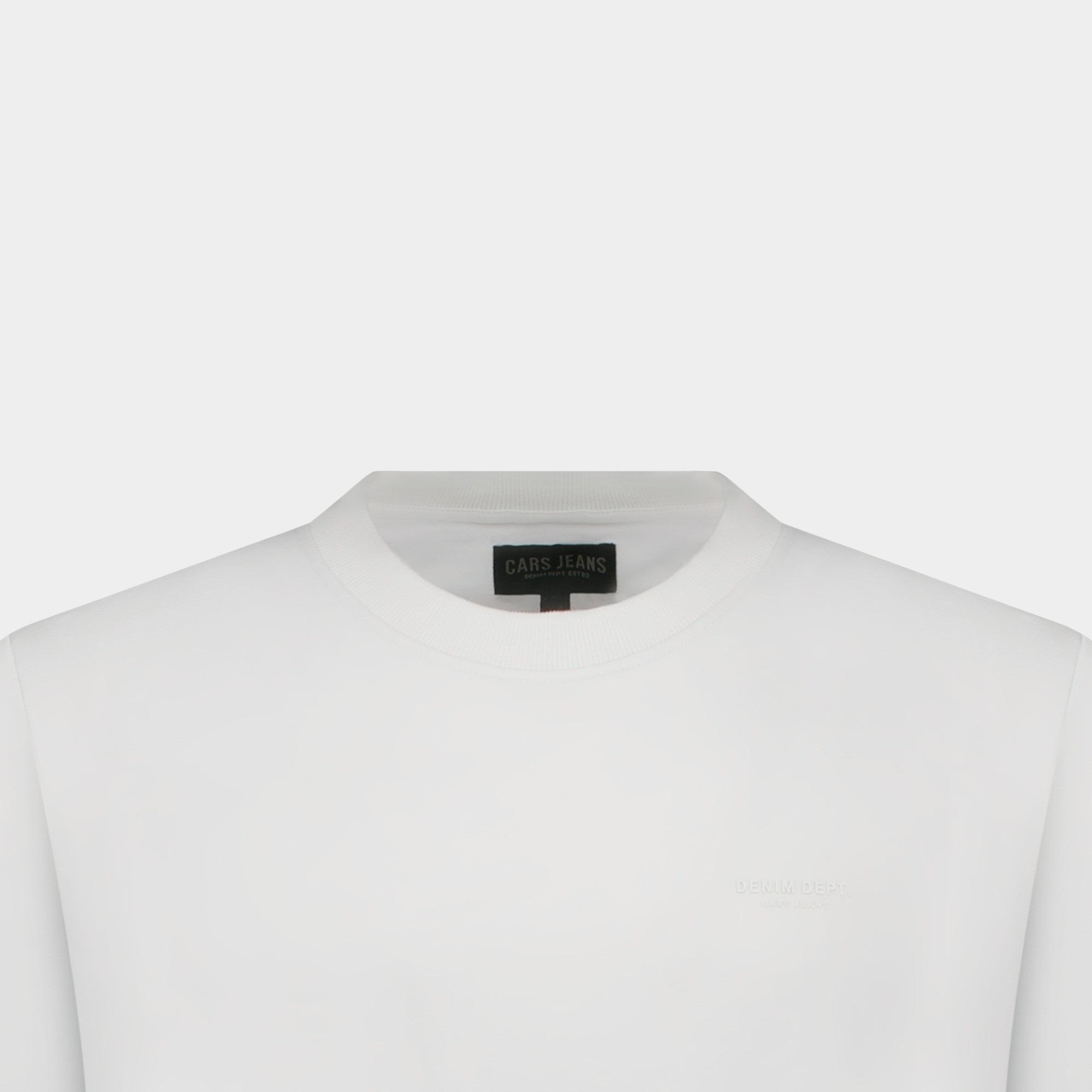 Cars Jeans T-shirt korte mouw Wit Bub 62283/23