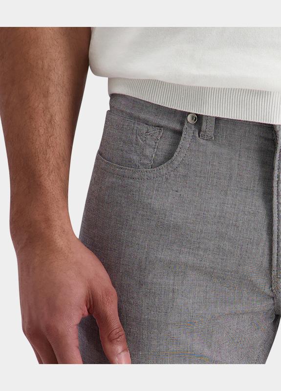 Pierre Cardin Katoenen 5-Pocket Grijs Lyon C3 34540.1081/8021