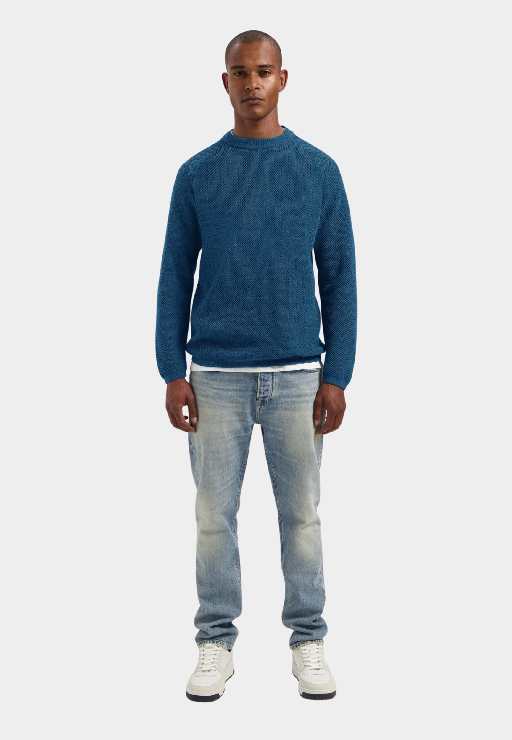 Dstrezzed Pullover Blauw Neill Big Chenille 405722-AW25/606
