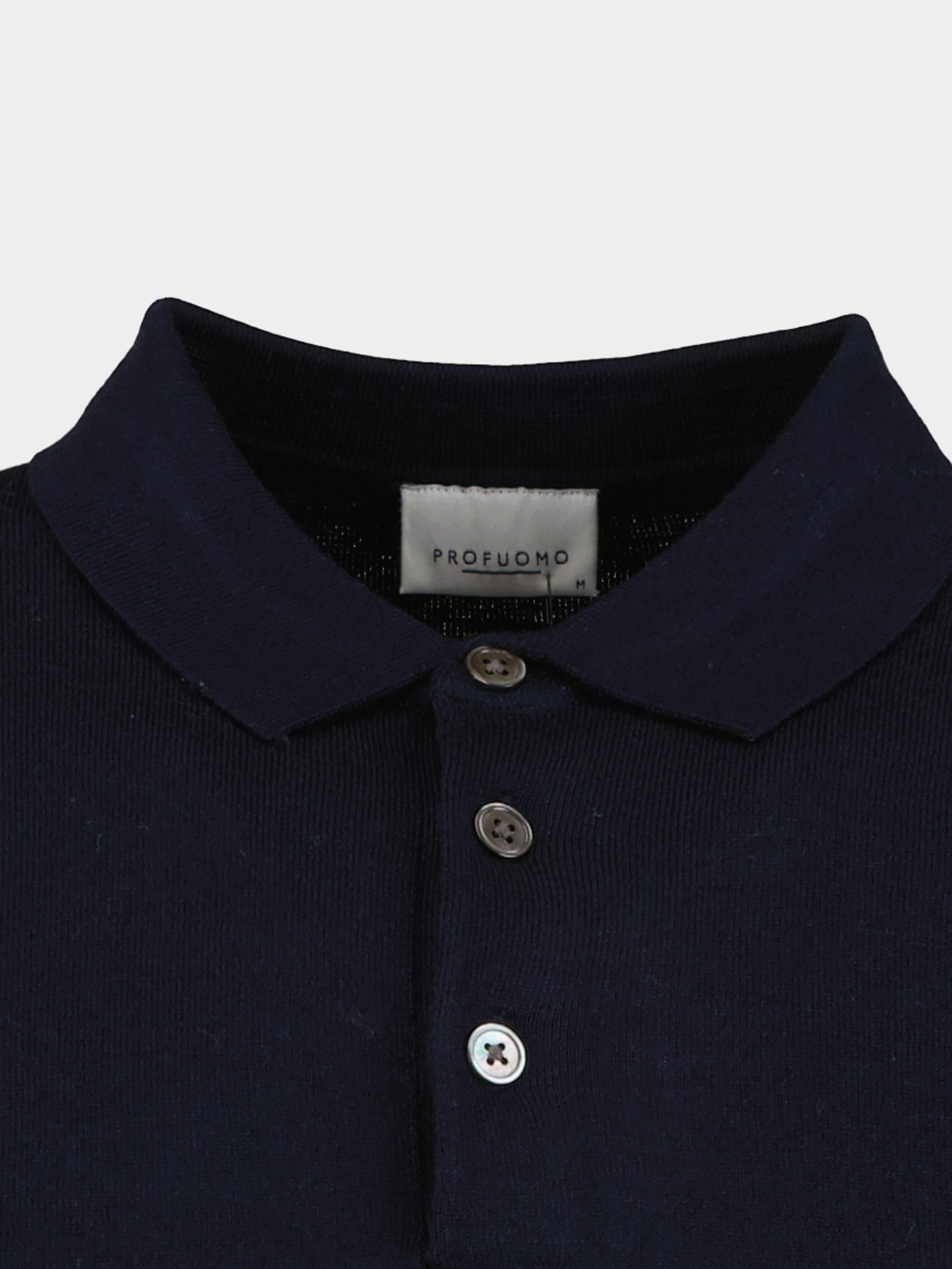 Profuomo polo online lange mouw