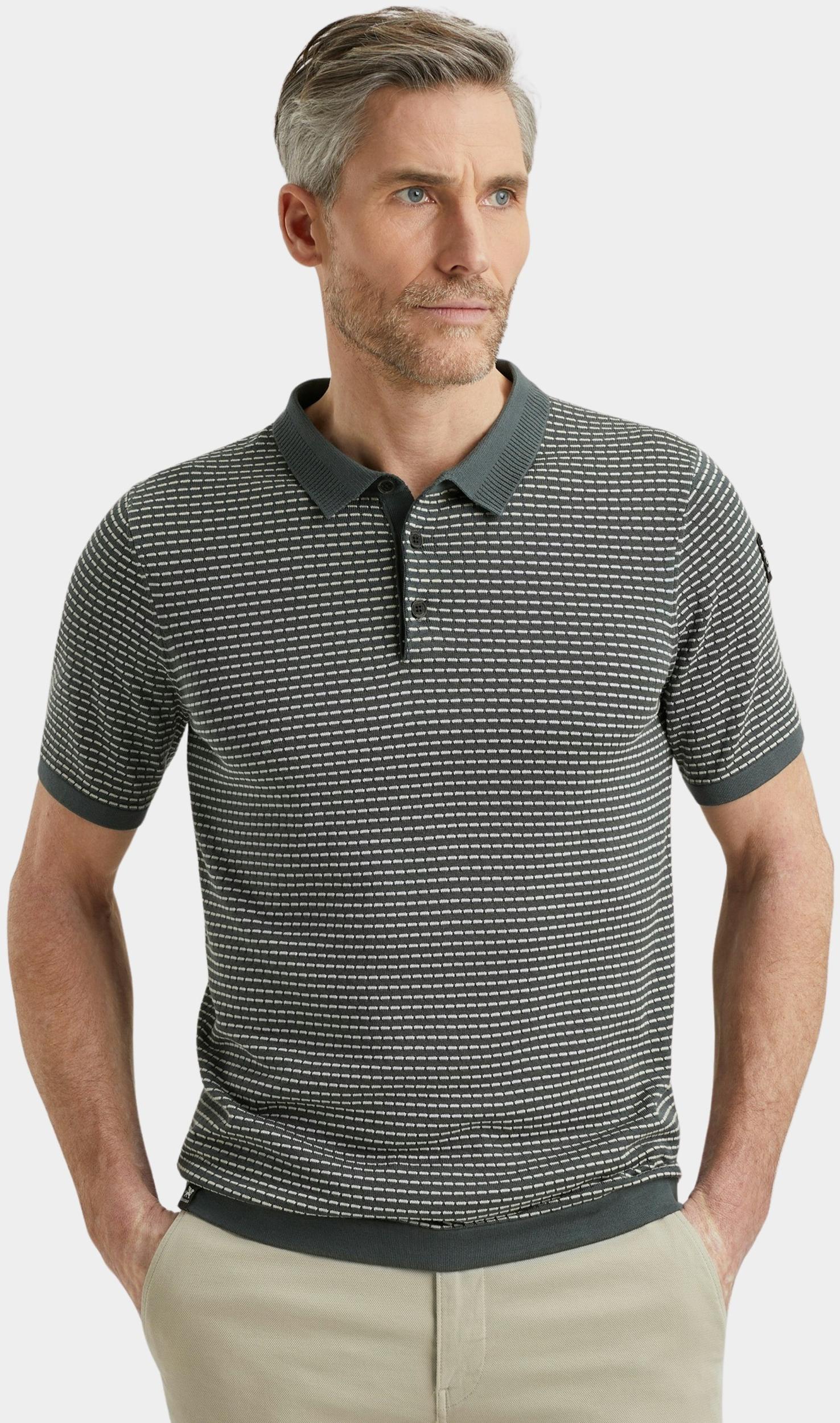 Vanguard Polo korte mouw Blauw Short sleeve polo cotton moda VPSS2504860/9076