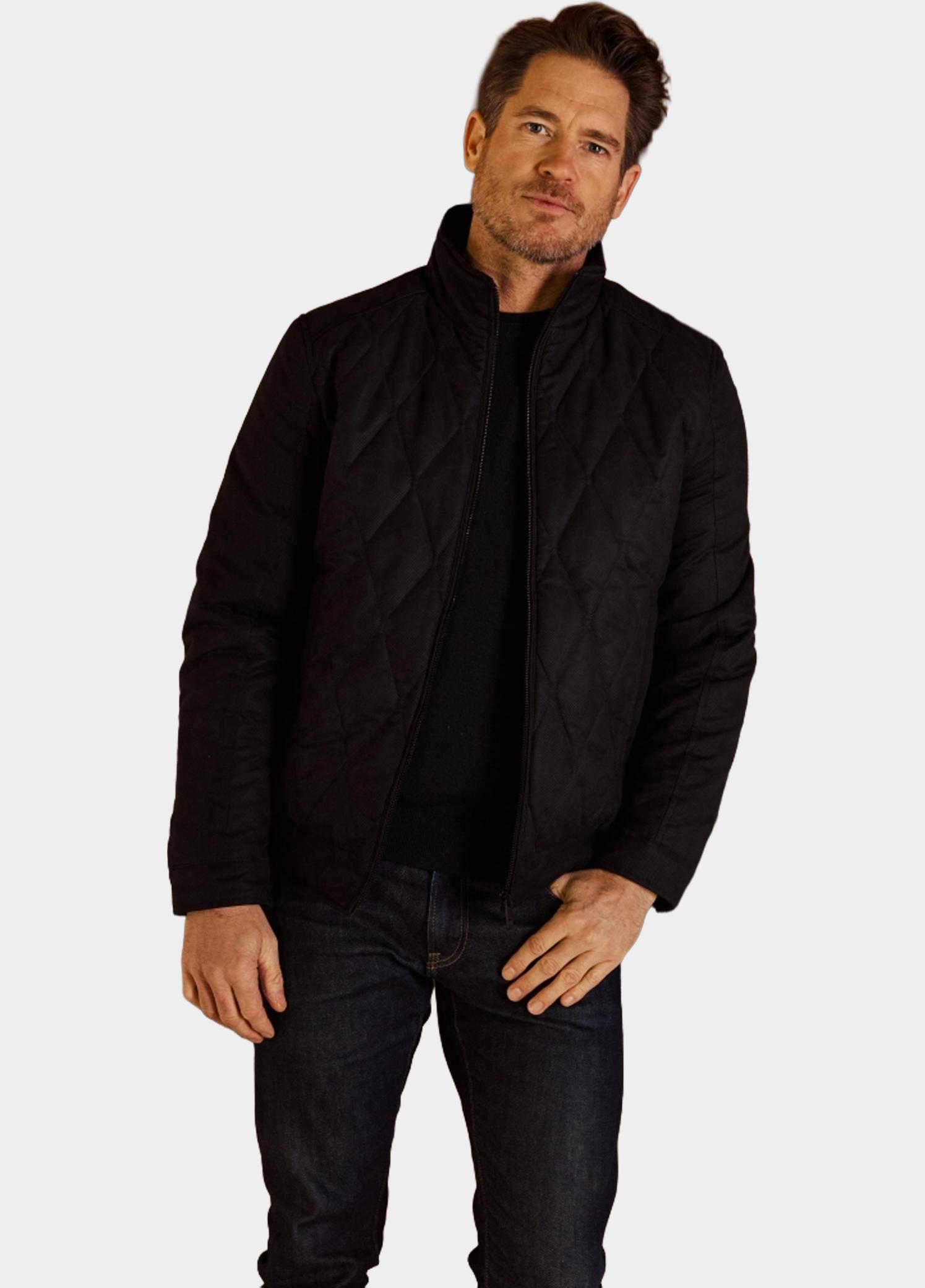 Donders 1860 Winterjack Blauw Textile jacket 21886.3/790