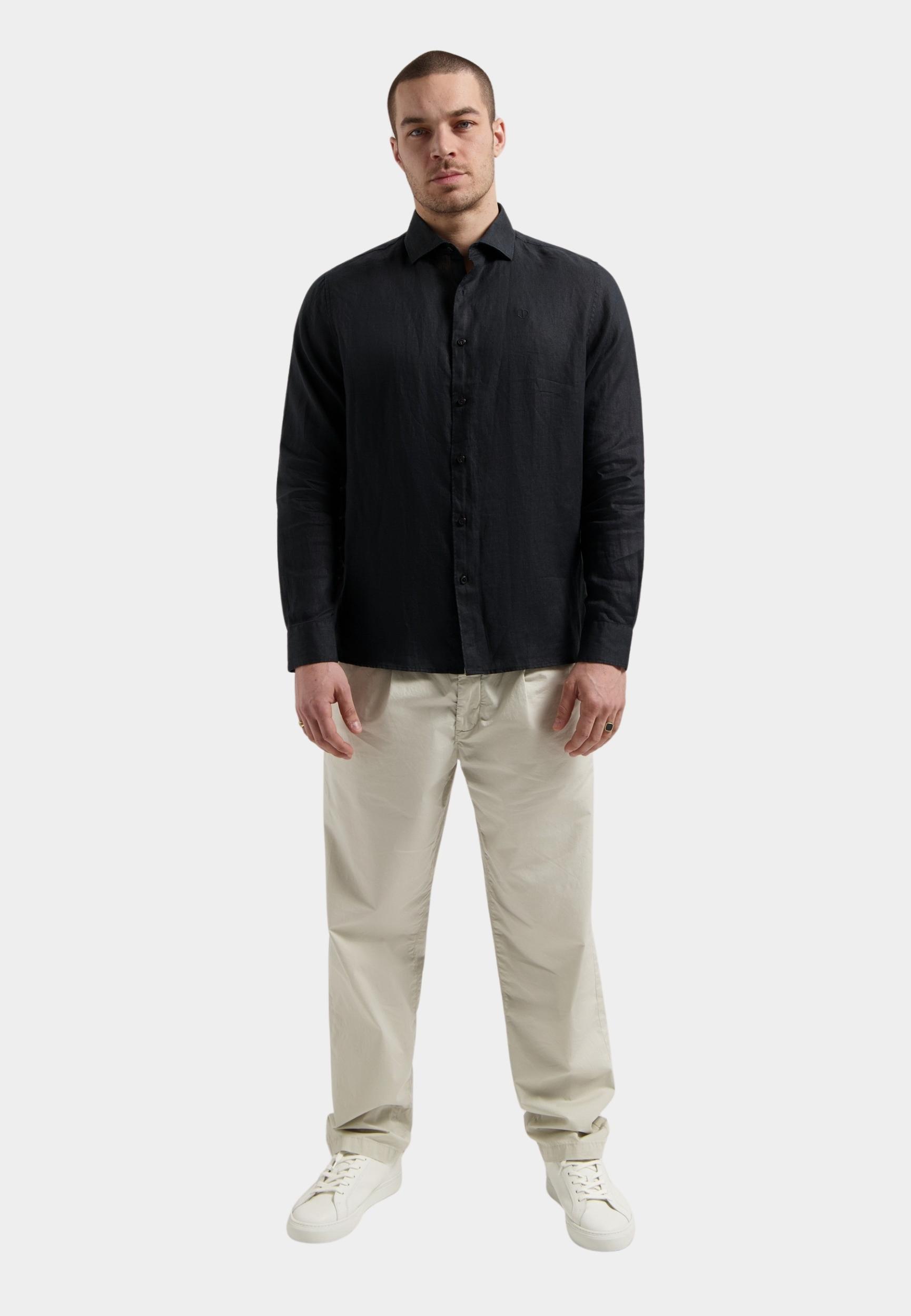 Dstrezzed Casual hemd lange mouw Zwart DS_Jagger Shirt 303710-SS25/999