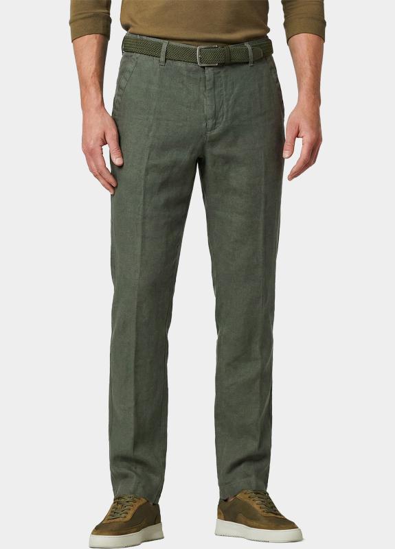 Bos Linnen Broek Groen Beach pant 5507.426/331