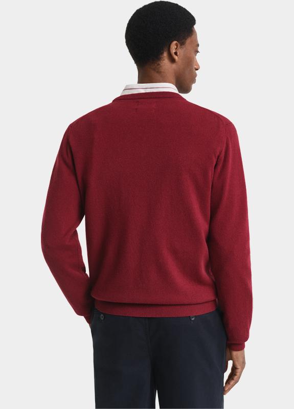 Gant Pullover Rood SUPERFINE LAMBSWOOL C-NECK 87211/604