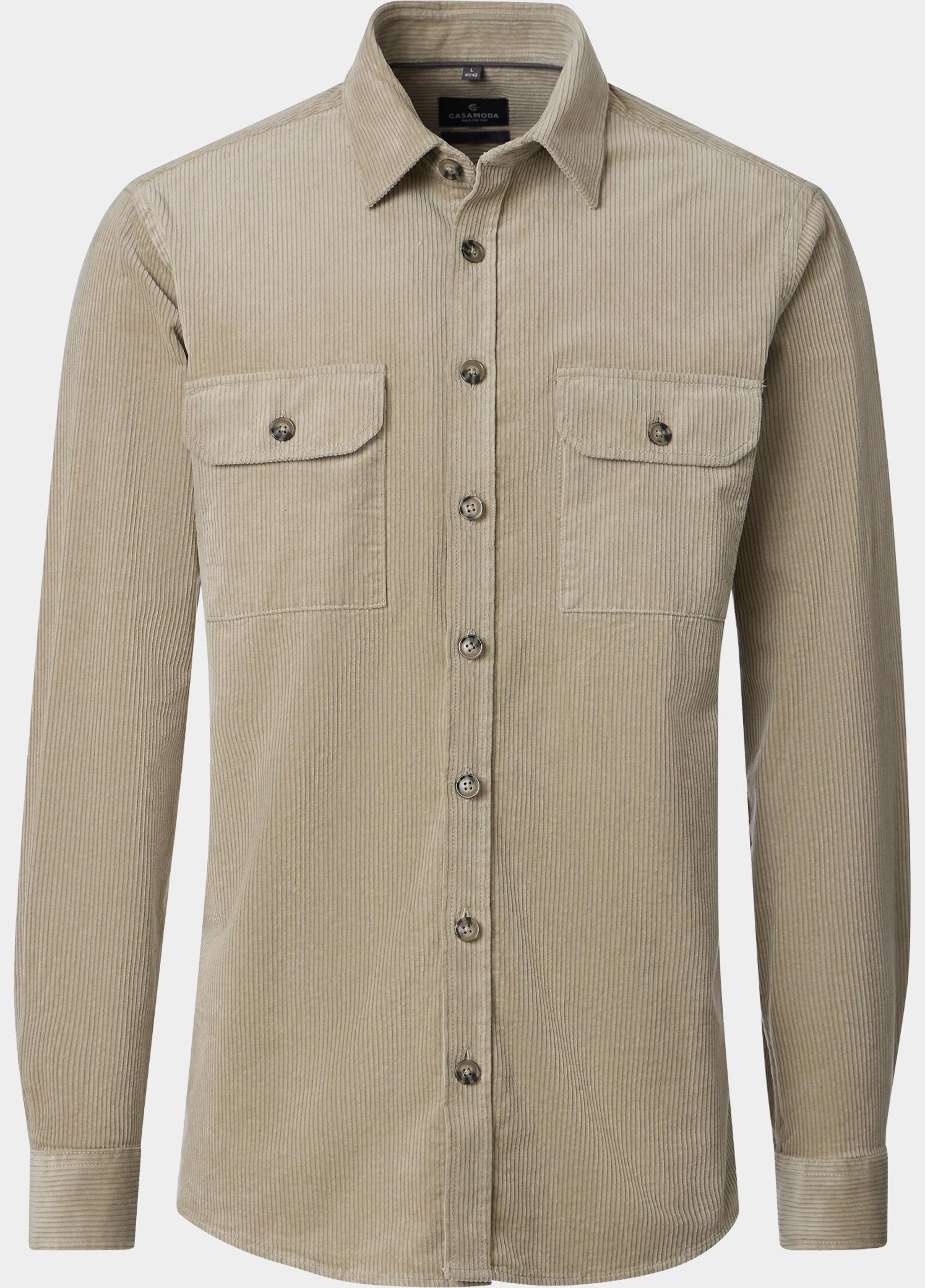 Casamoda Overhemd heren Beige  126132150/600