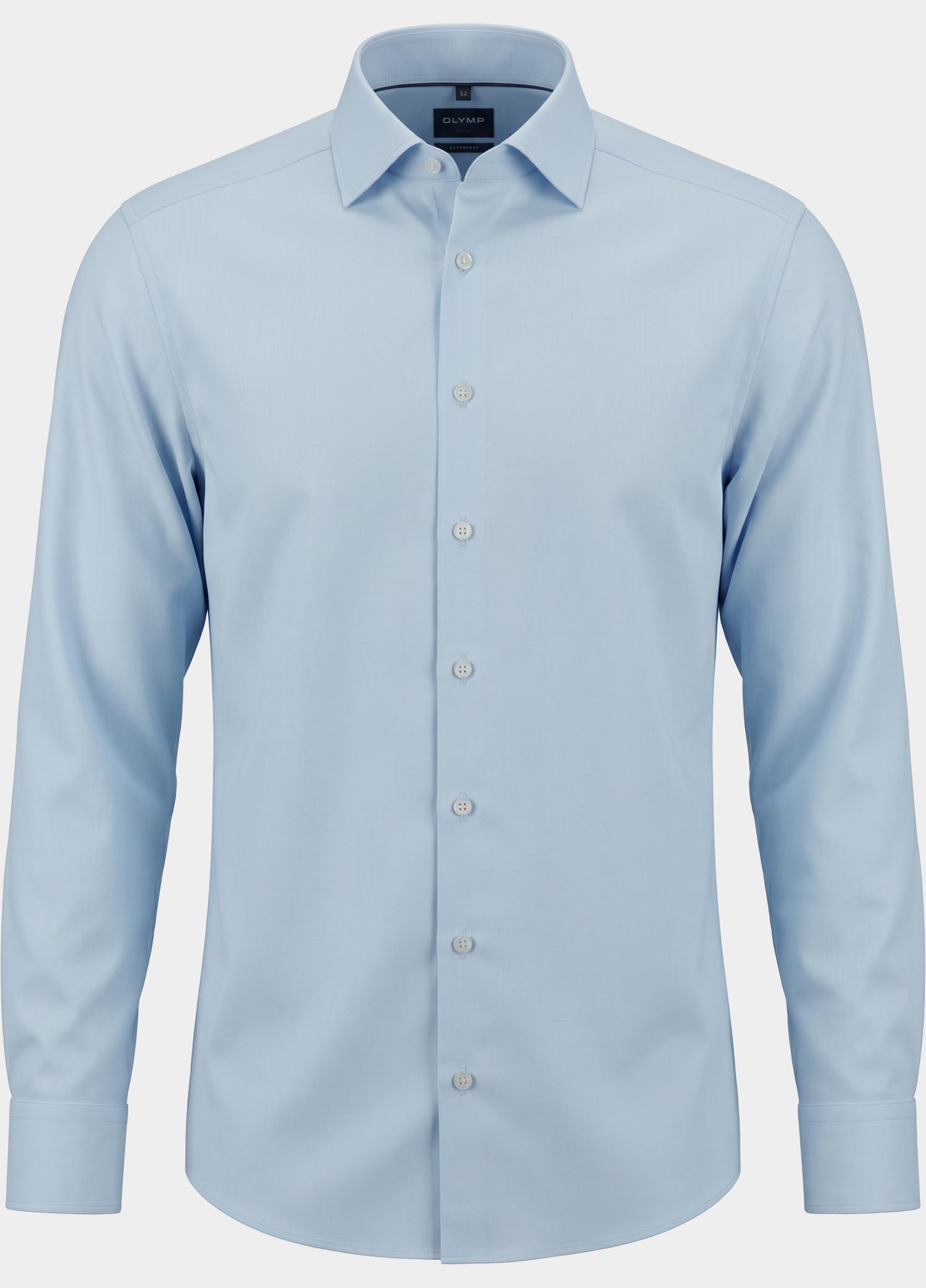 Olymp Business hemd lange mouw Blauw 1230/24 Hemden 123024/11