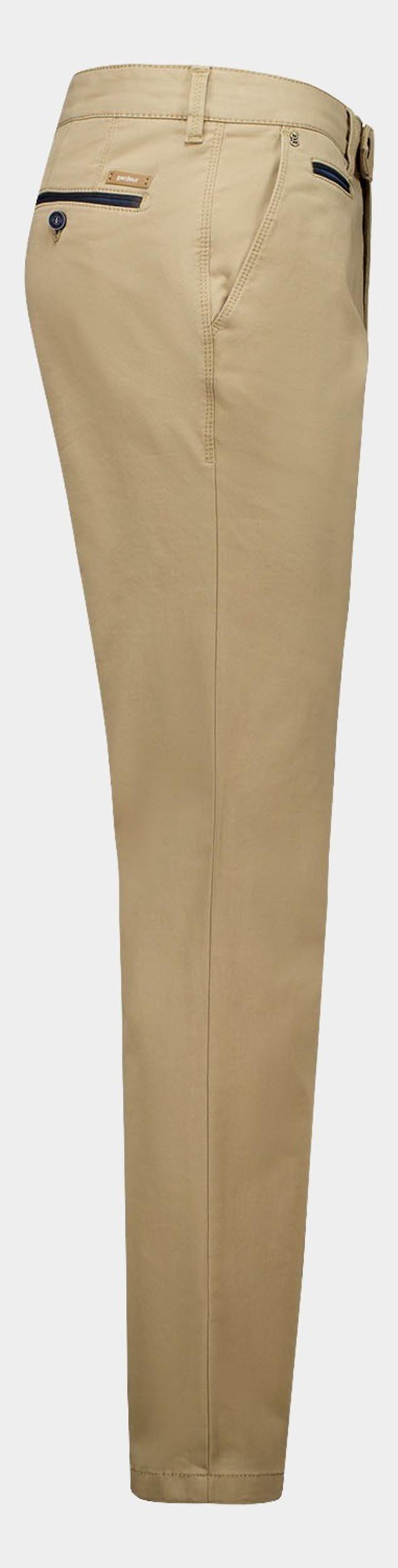 Gardeur Katoenen Broek Beige Flatfront modern fit BENNY-3 417861/1017