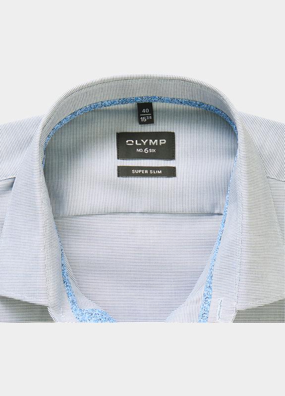Olymp Zakelijk overhemd heren Blauw No. Six 252014/18