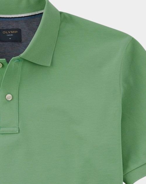 Olymp Polo korte mouw Groen Polo PiquÃ© solid 540952/41
