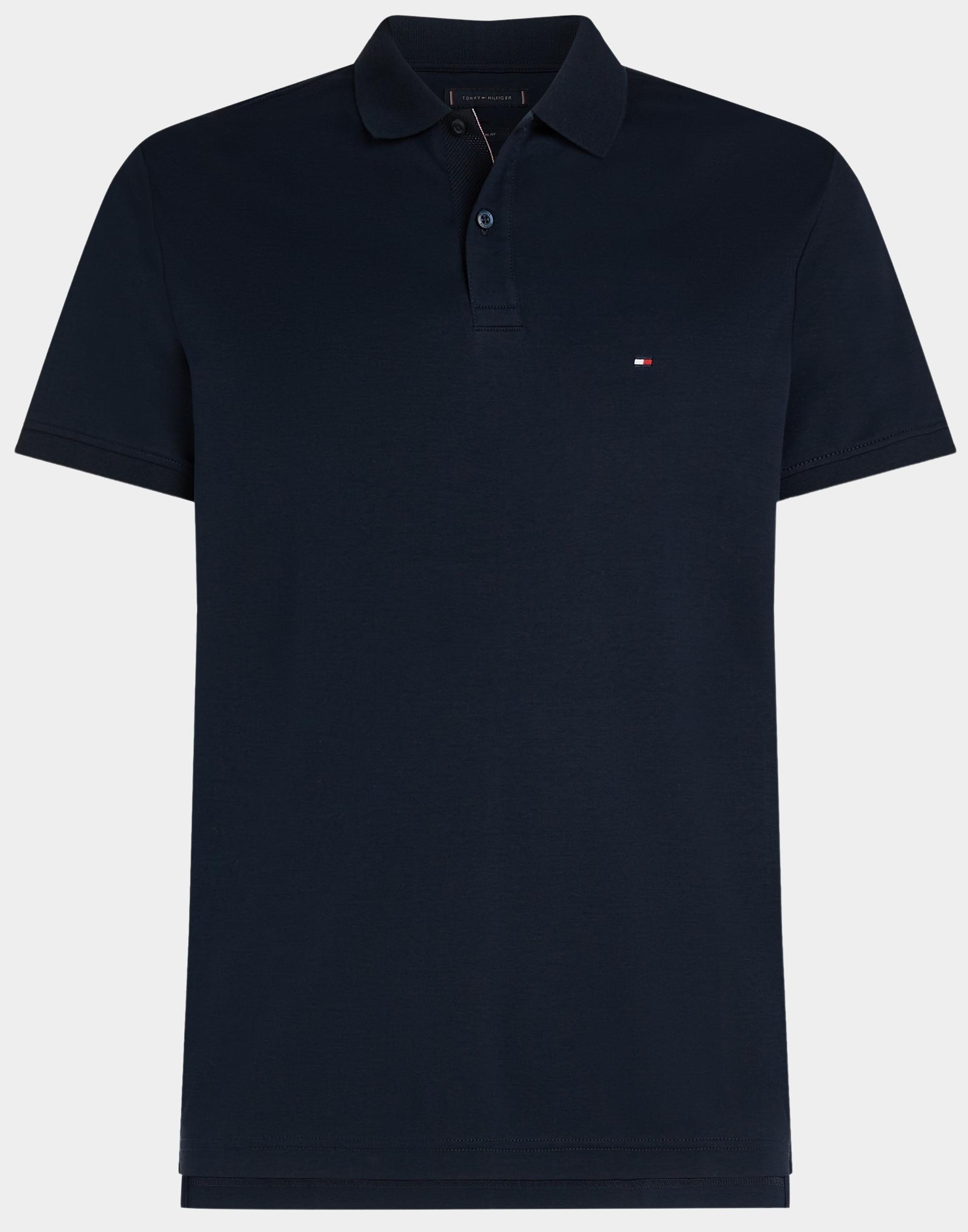 Tommy Hilfiger Polo korte mouw Blauw Interlock Placket Inter Reg Po MW0MW38465/DW5