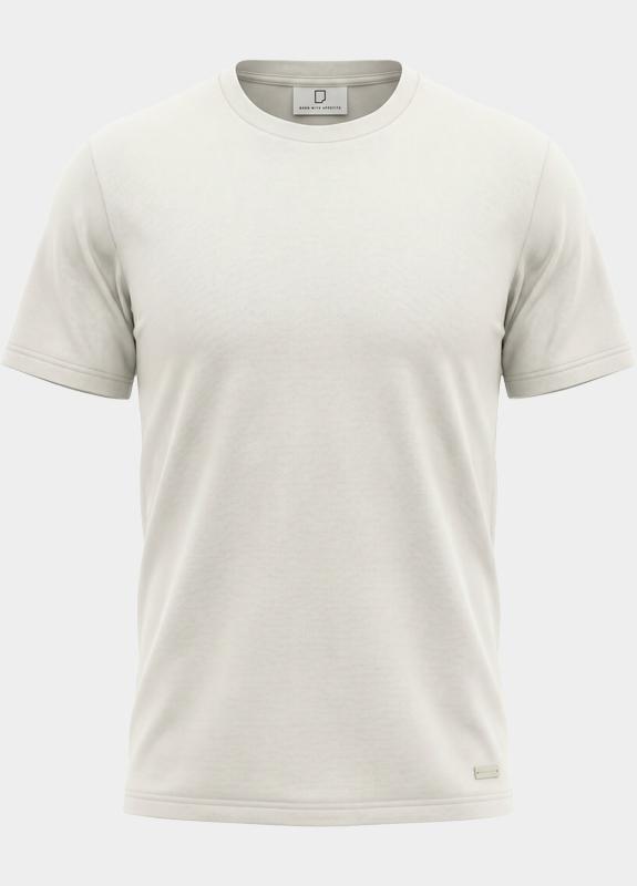 Born With Appetite T-shirt heren Wit Salerno T-shirt BWA26118SA19/2502