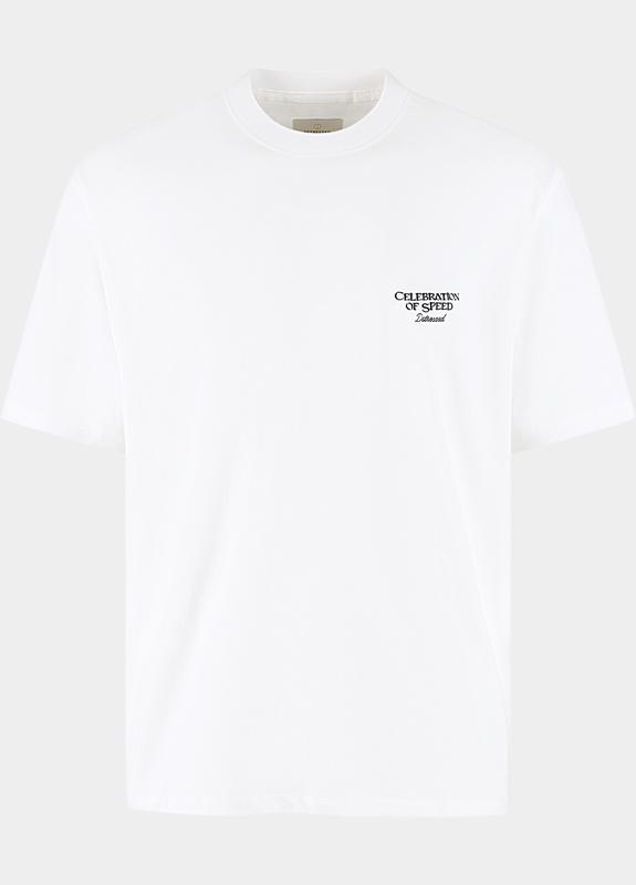 Dstrezzed T-shirt heren Wit DS_Collin Artwork Tee 203512/100