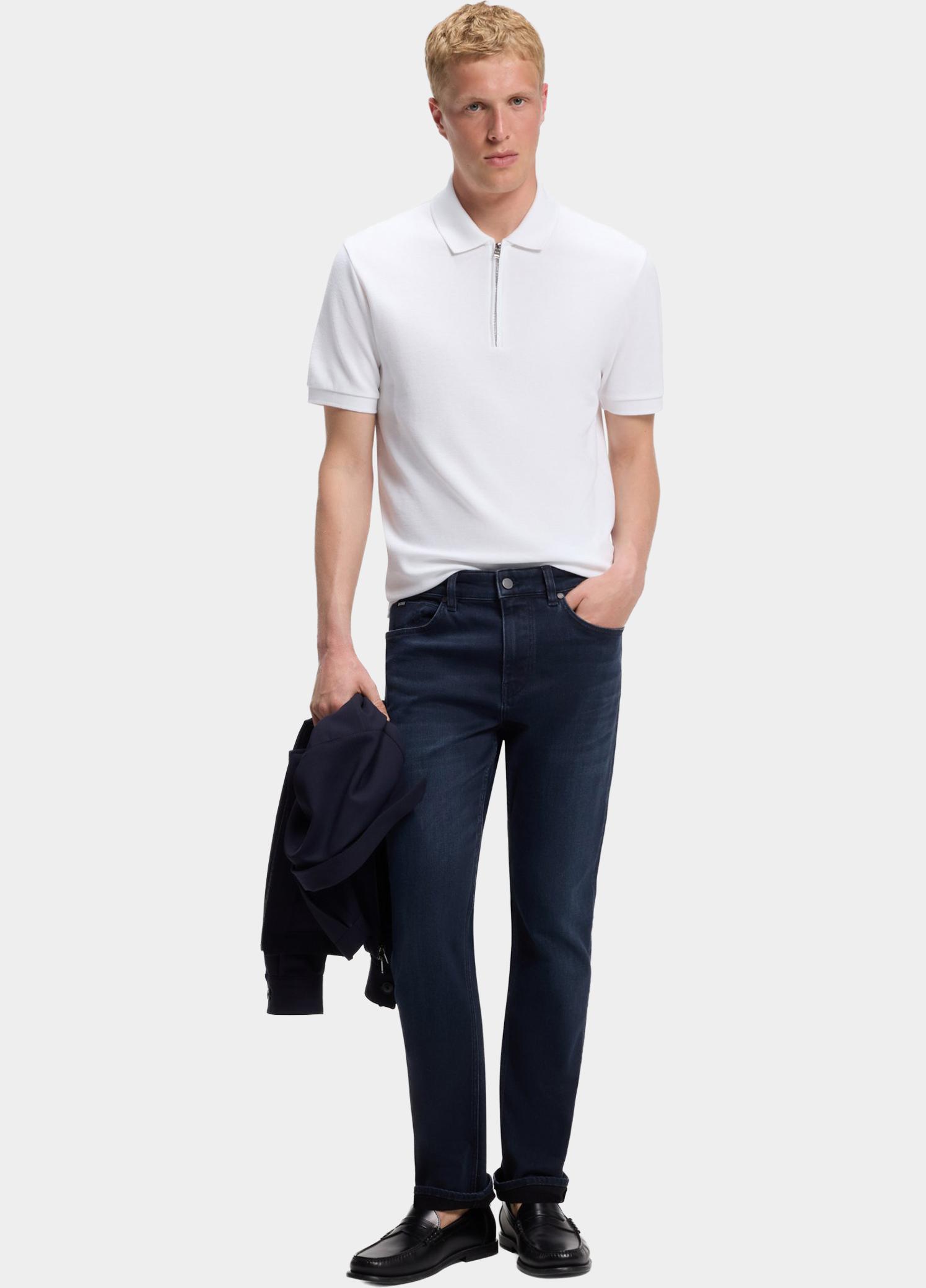 BOSS Black Katoenen 5-Pocket Blauw P-Delaware 10272920 03 50566914/403