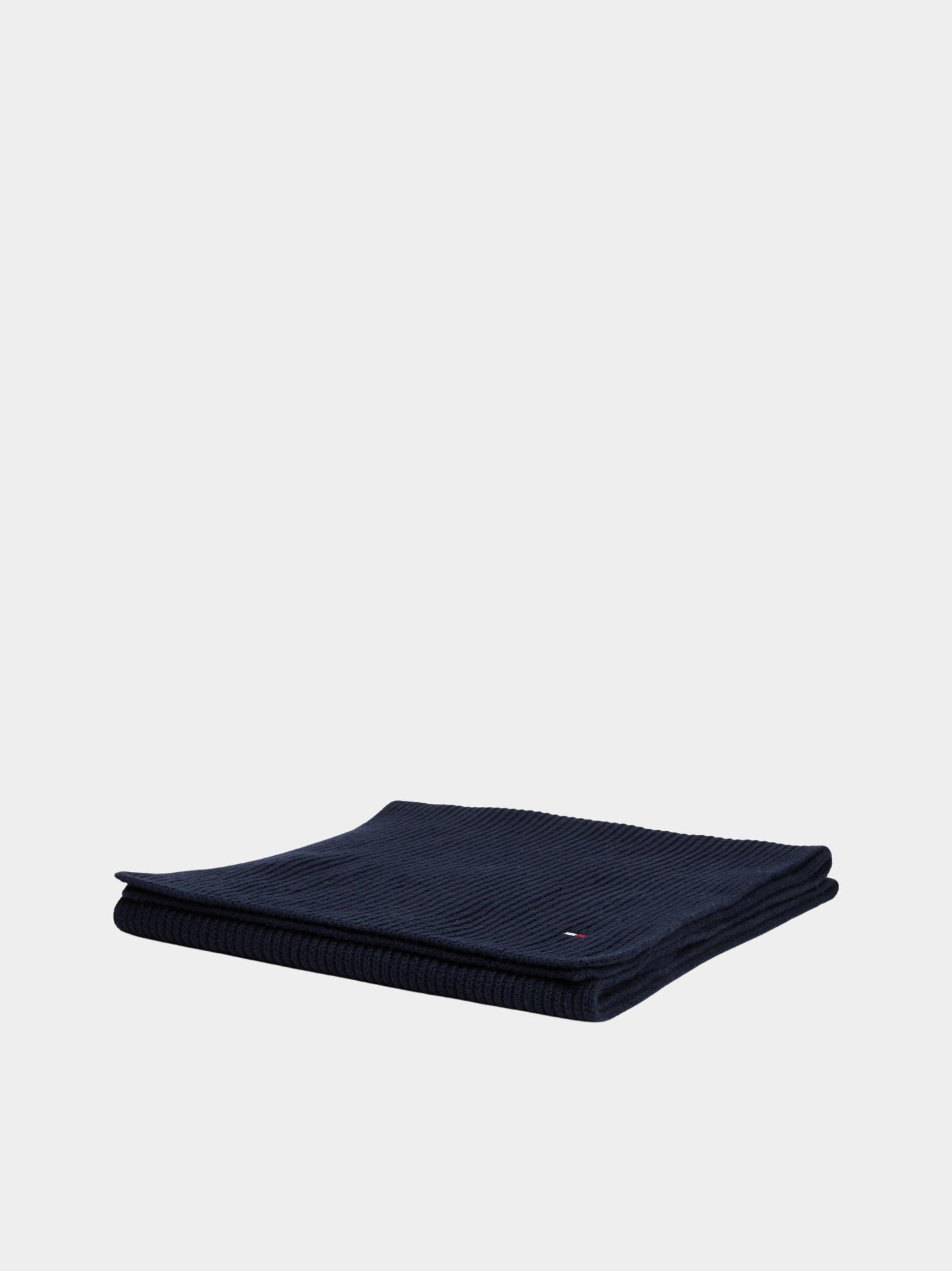 Tommy Hilfiger Shawl Blauw TH FLAG PIMA COTTON CASH SCAR AM0AM12847/DW6