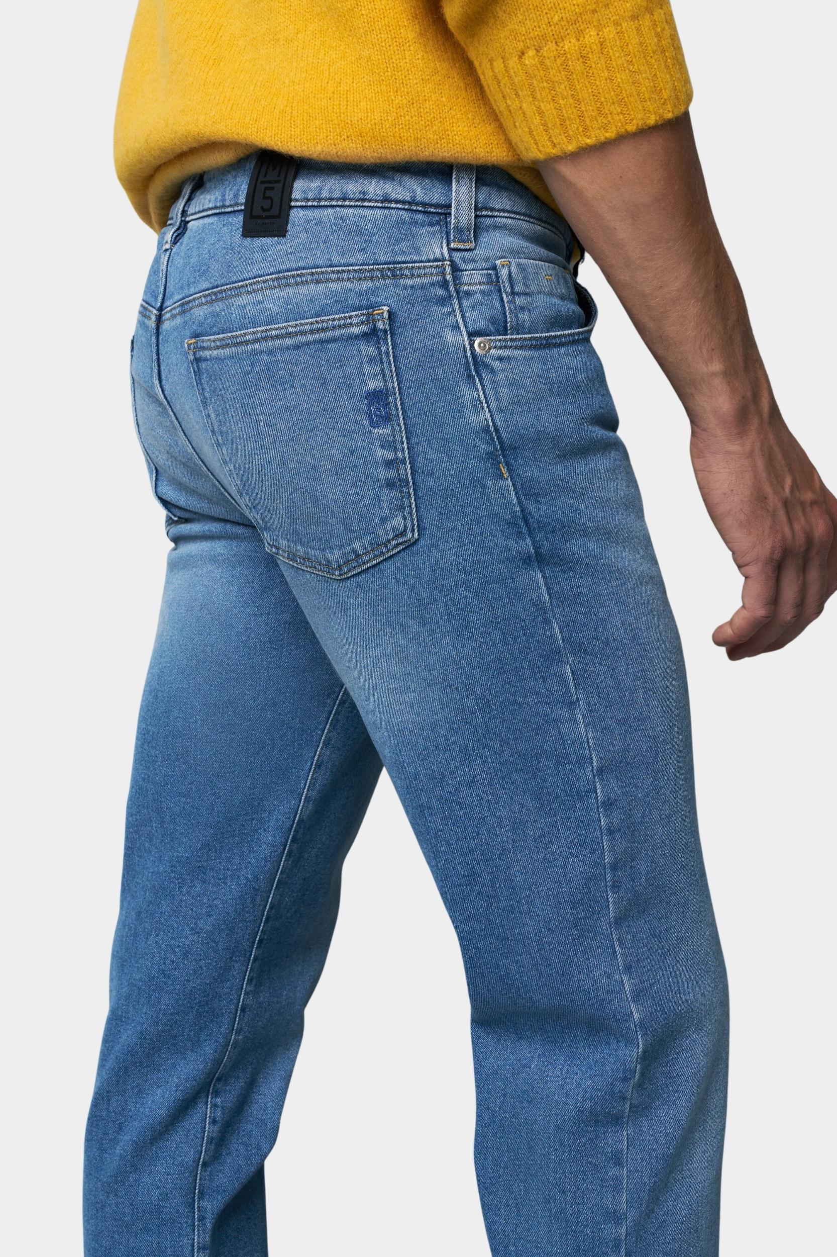 Meyer Flatfront Jeans Blauw SLIM Art.9-6268 3619626800/16