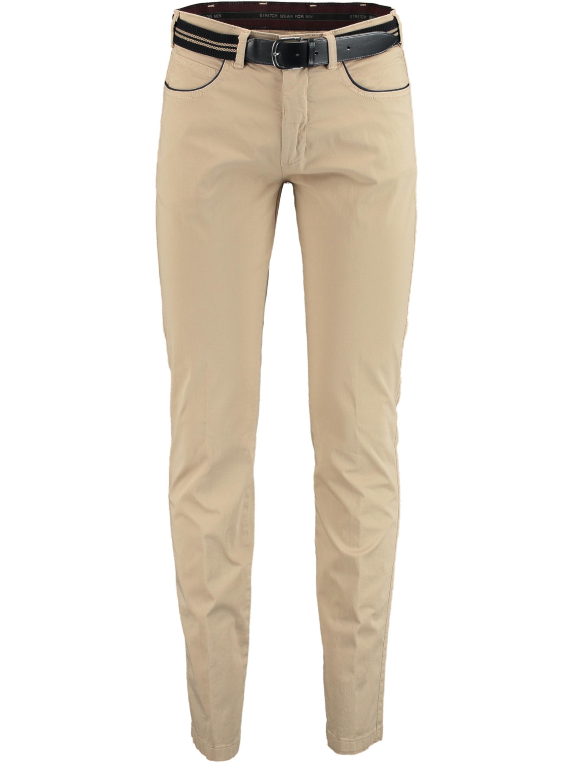 Bos Bright Blue Katoenen Broek Beige Chino Bos Bright Blue 2Q.1952/043