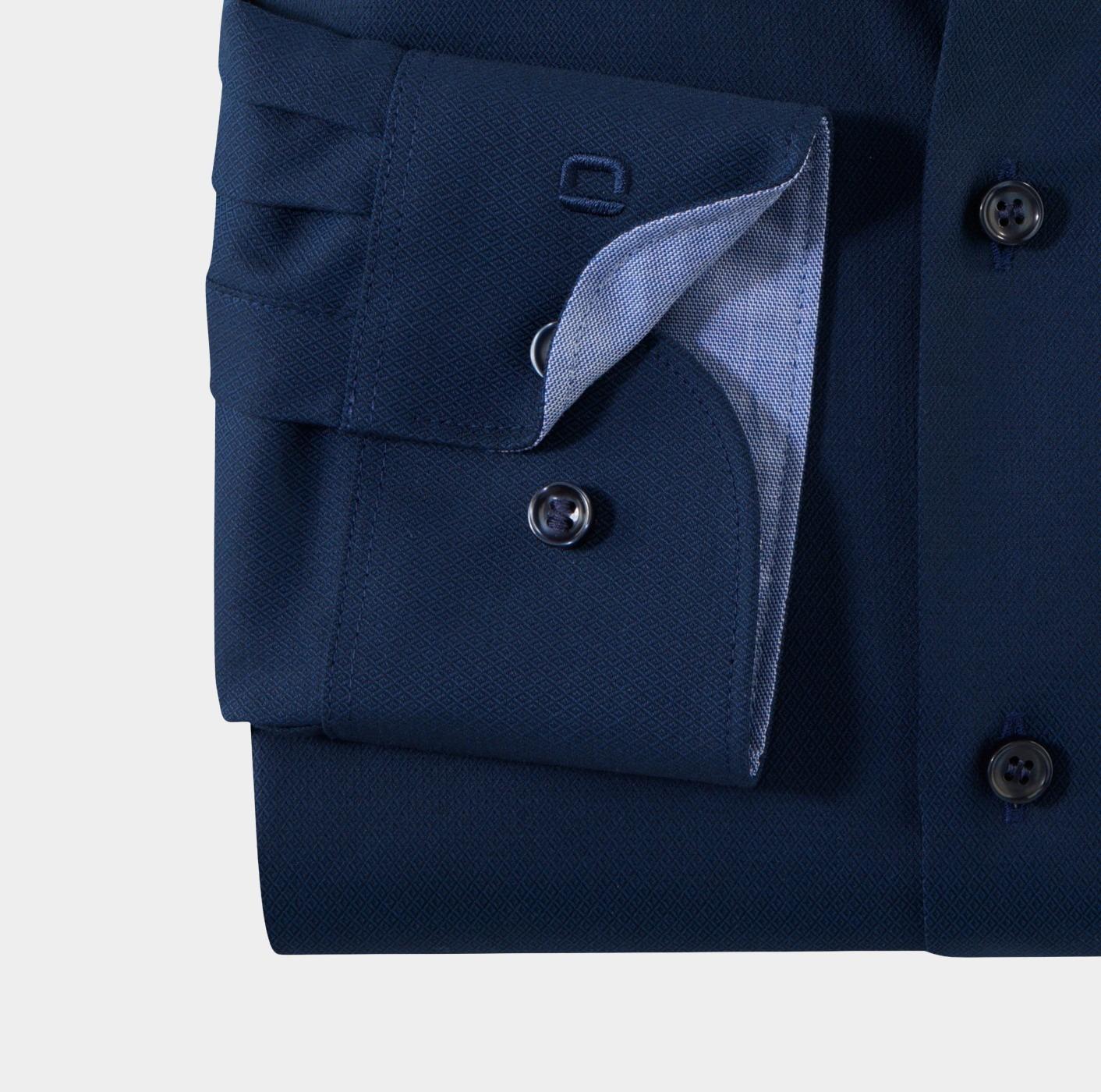 Olymp Business hemd lange mouw Blauw 0531/64 Hemden 053164/14