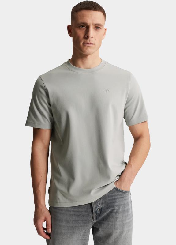 Cast Iron T-shirt korte mouw Grijs Short sleeve r-neck regular f CTSS2603560/9105