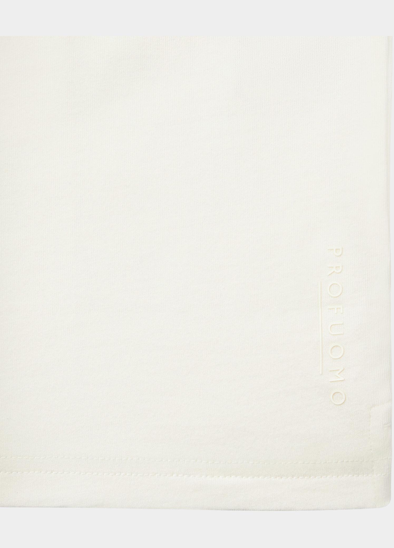 Profuomo T-shirt heren Wit  PP2T00002/D