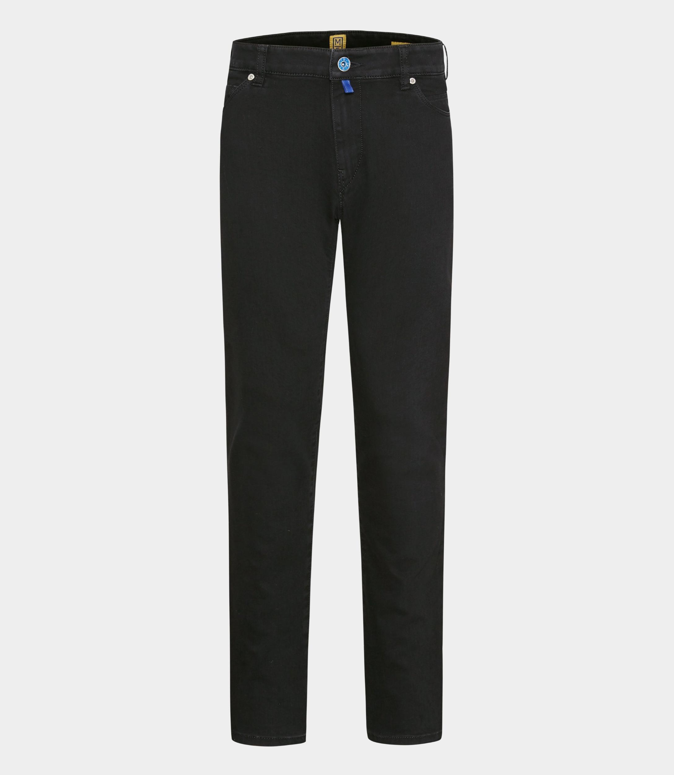 Meyer Flatfront Jeans Zwart Slim Art.9-6206 3619620600/09